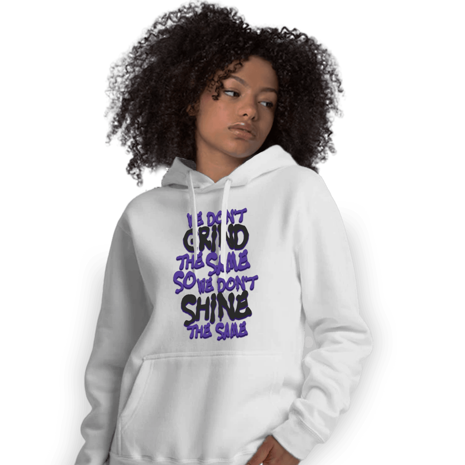 Field Purple 12s Hoodie Match Dont Shine The Same - NastyJamz