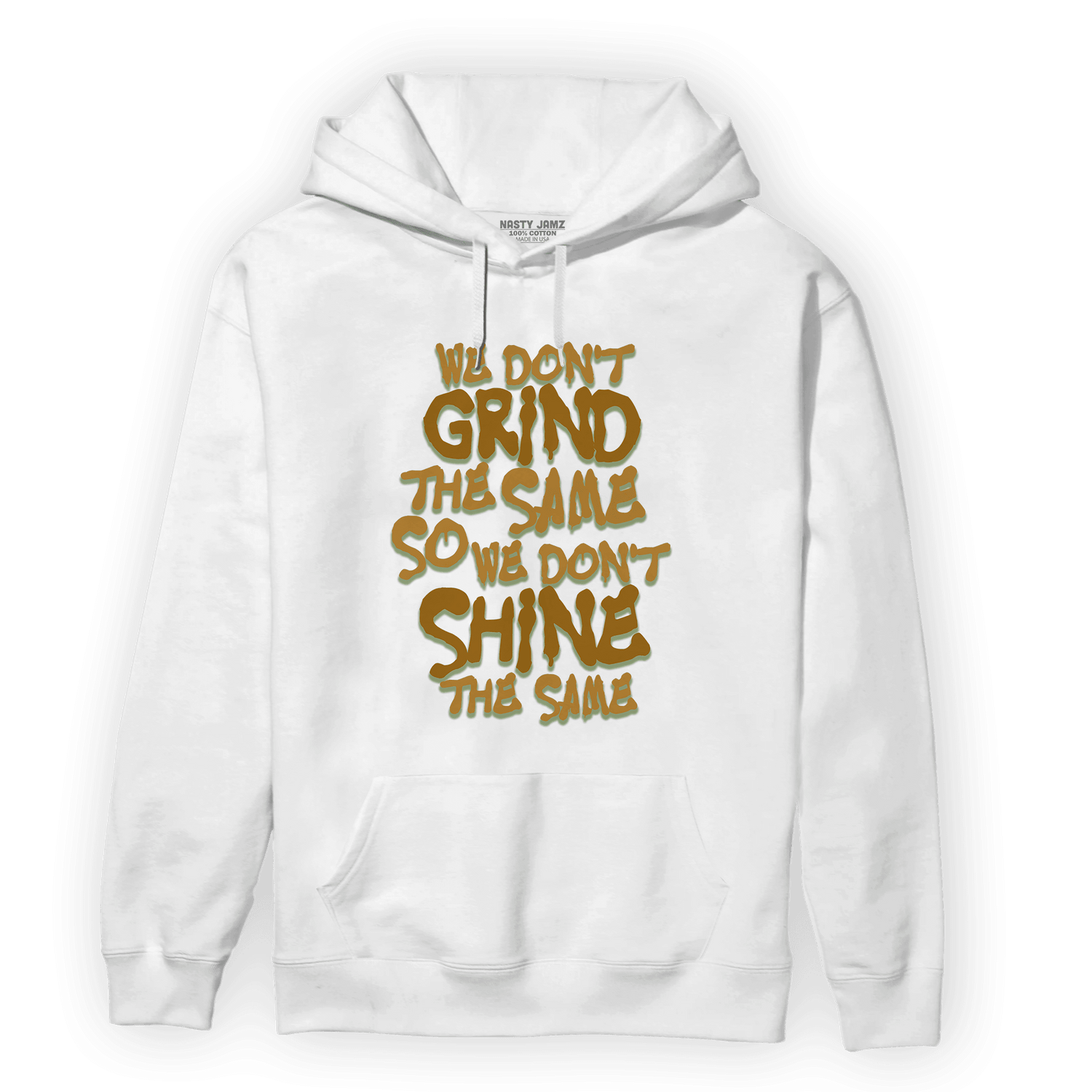 Wheat 13s Hoodie Match Dont Shine The Same - NastyJamz