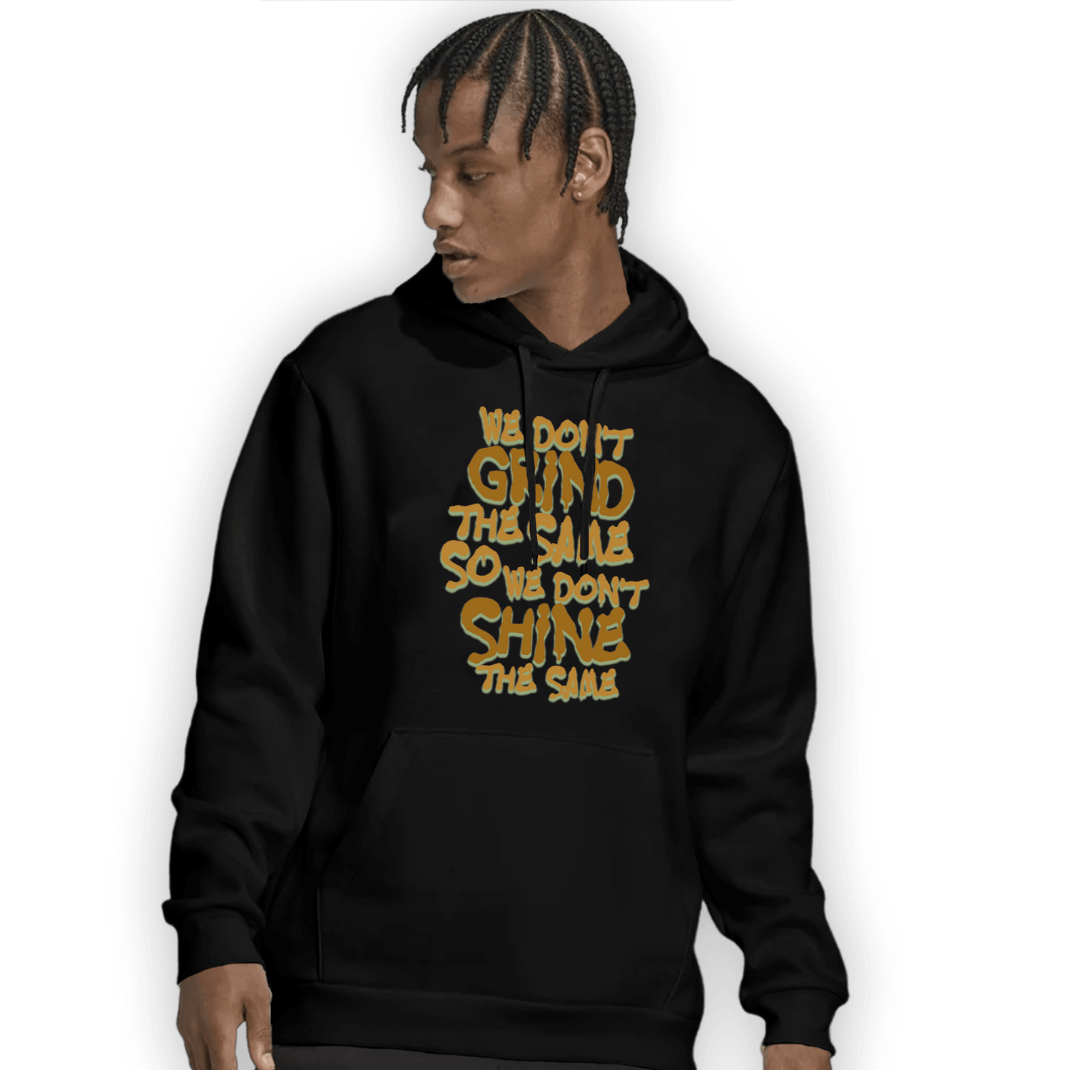 Wheat 13s Hoodie Match Dont Shine The Same - NastyJamz