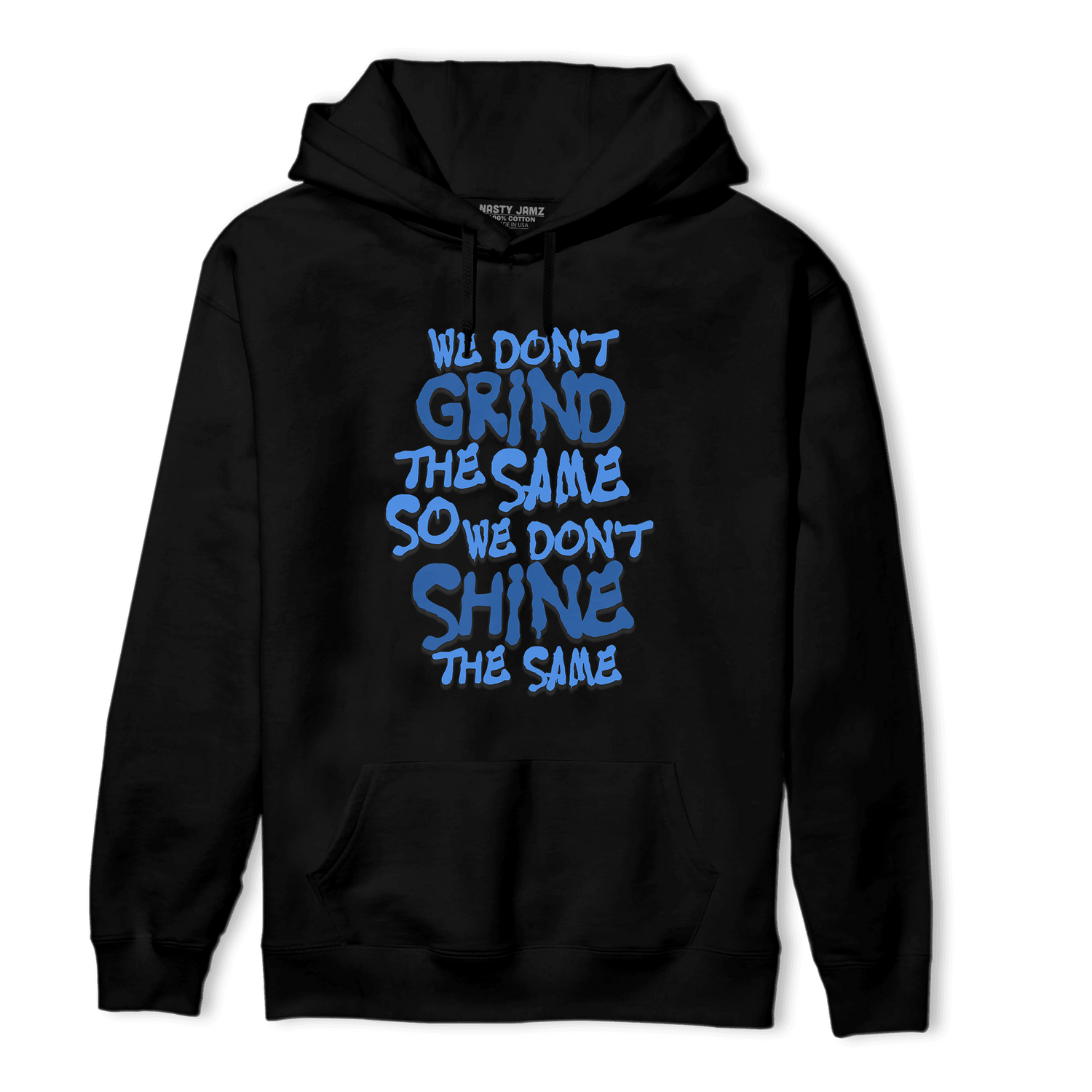 University Blue Toe 1s Hoodie Match Dont Shine The Same - NastyJamz