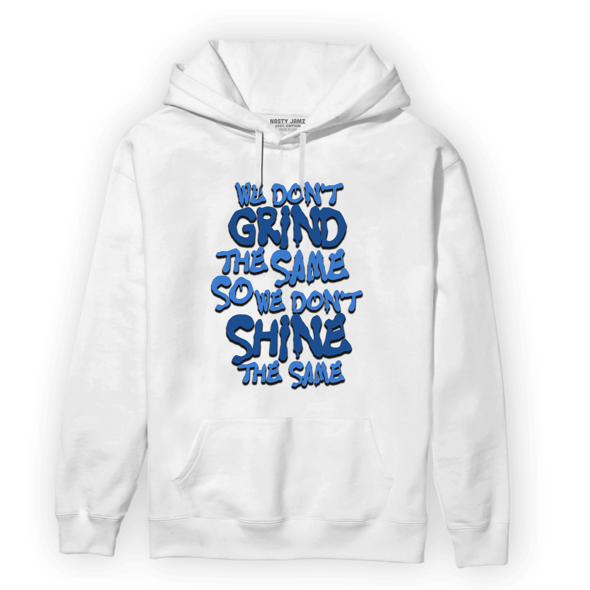 University Blue Toe 1s Hoodie Match Dont Shine The Same - NastyJamz