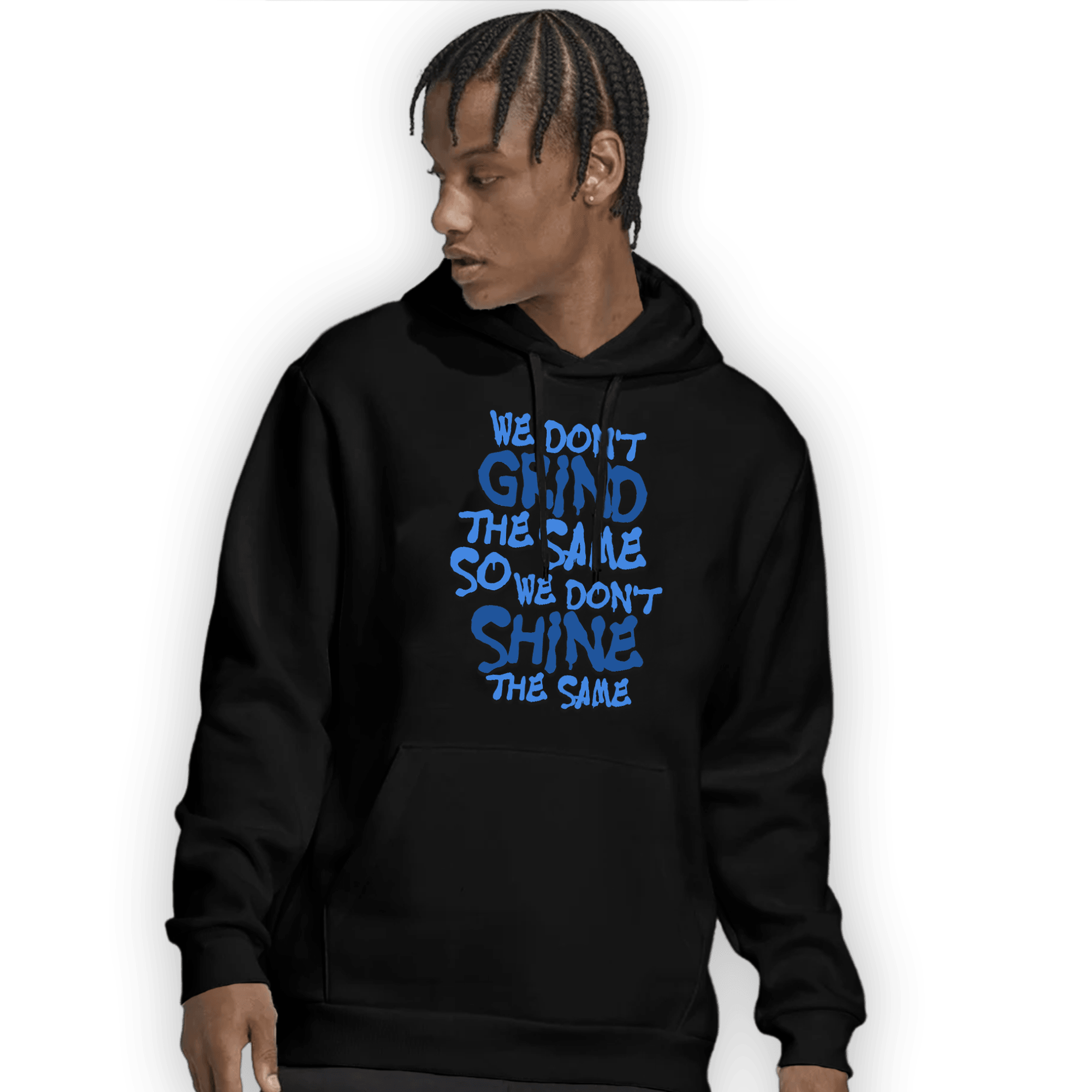 University Blue Toe 1s Hoodie Match Dont Shine The Same - NastyJamz