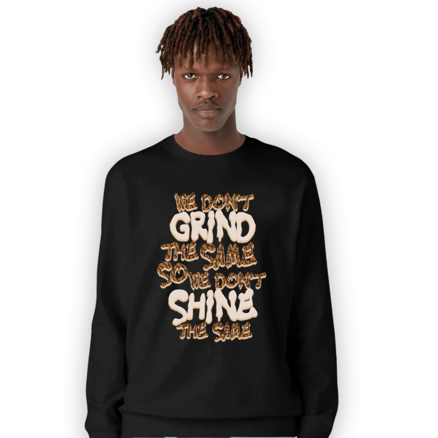 Palomino 3s Sweatshirt Match Dont Shine The Same - NastyJamz