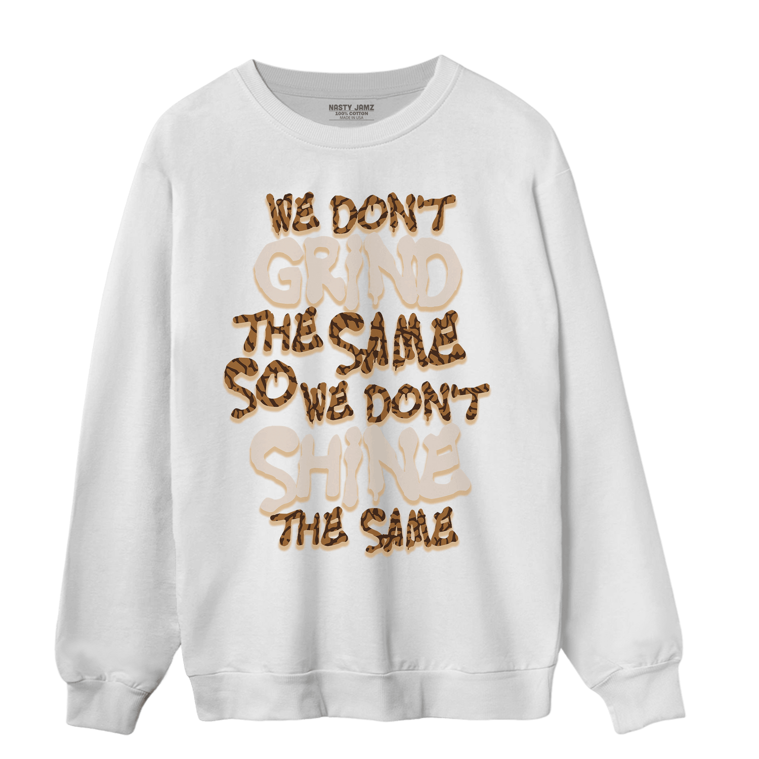 Palomino 3s Sweatshirt Match Dont Shine The Same - NastyJamz