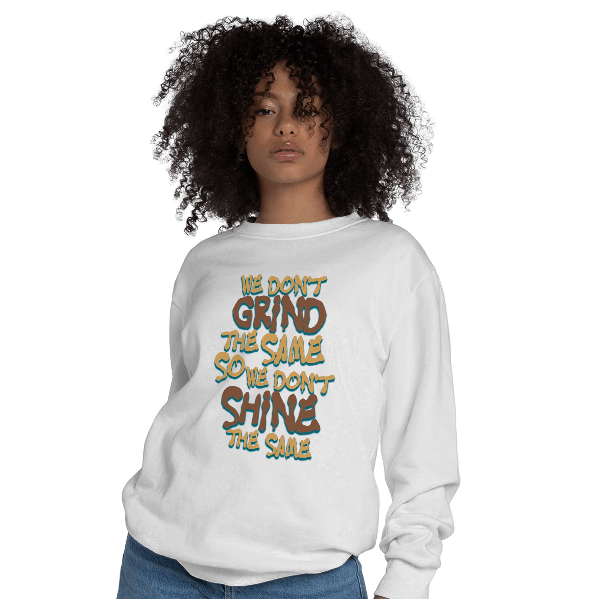 Cacao Wow 4s Sweatshirt Match Dont Shine The Same - NastyJamz