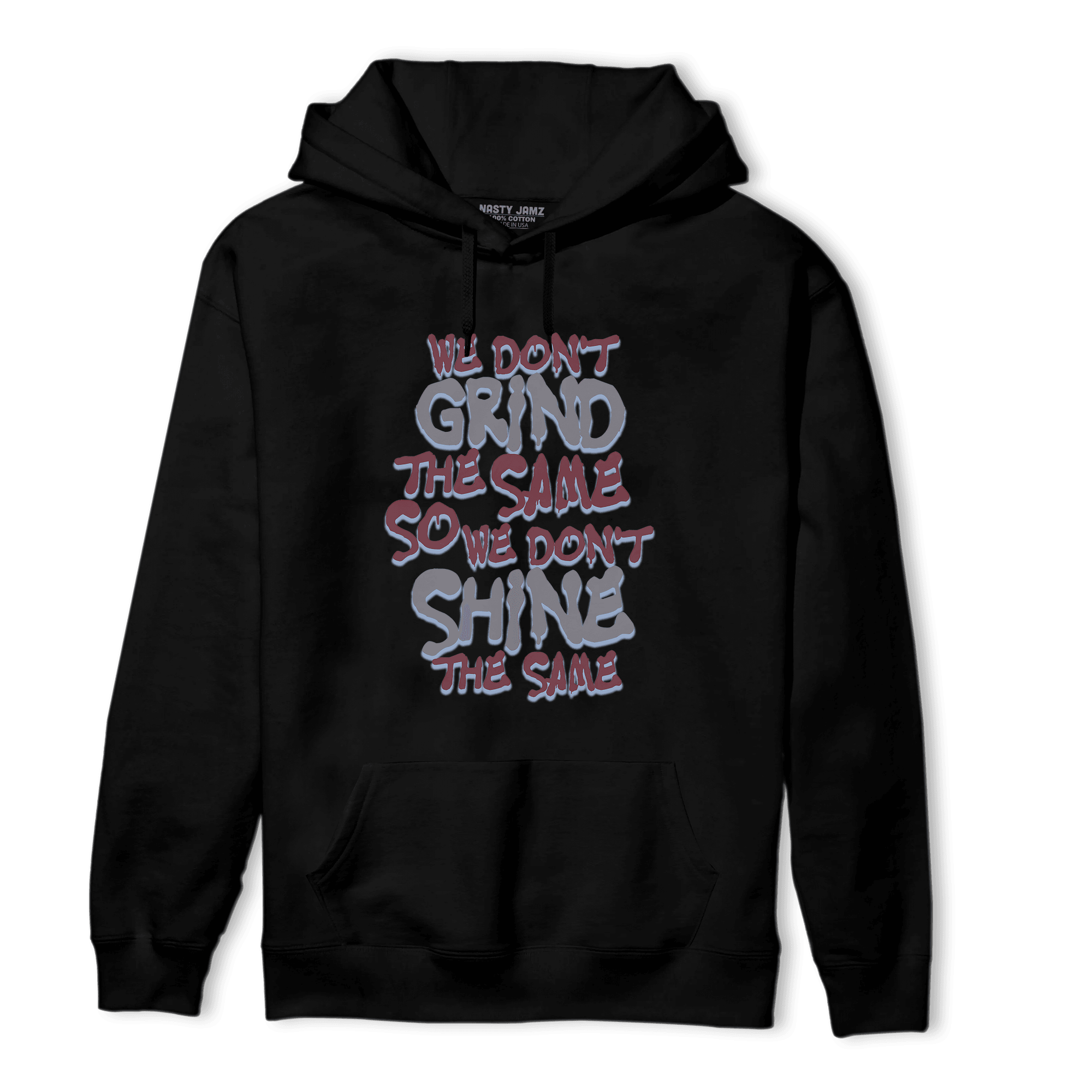 Burgundy 5s Hoodie Match Dont Shine The Same - NastyJamz