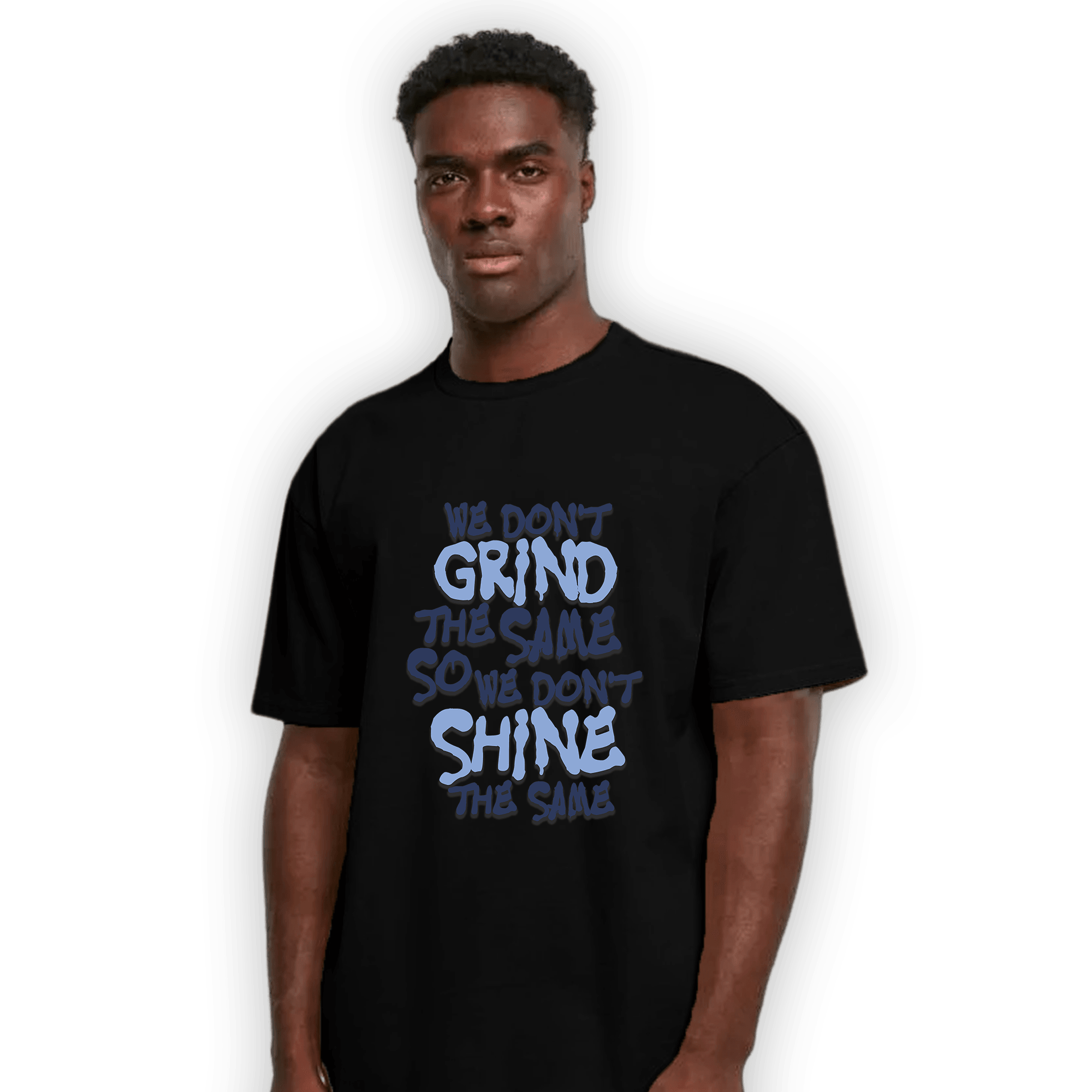 Midnight Navy 5s T Shirt Match Dont Shine The Same - NastyJamz