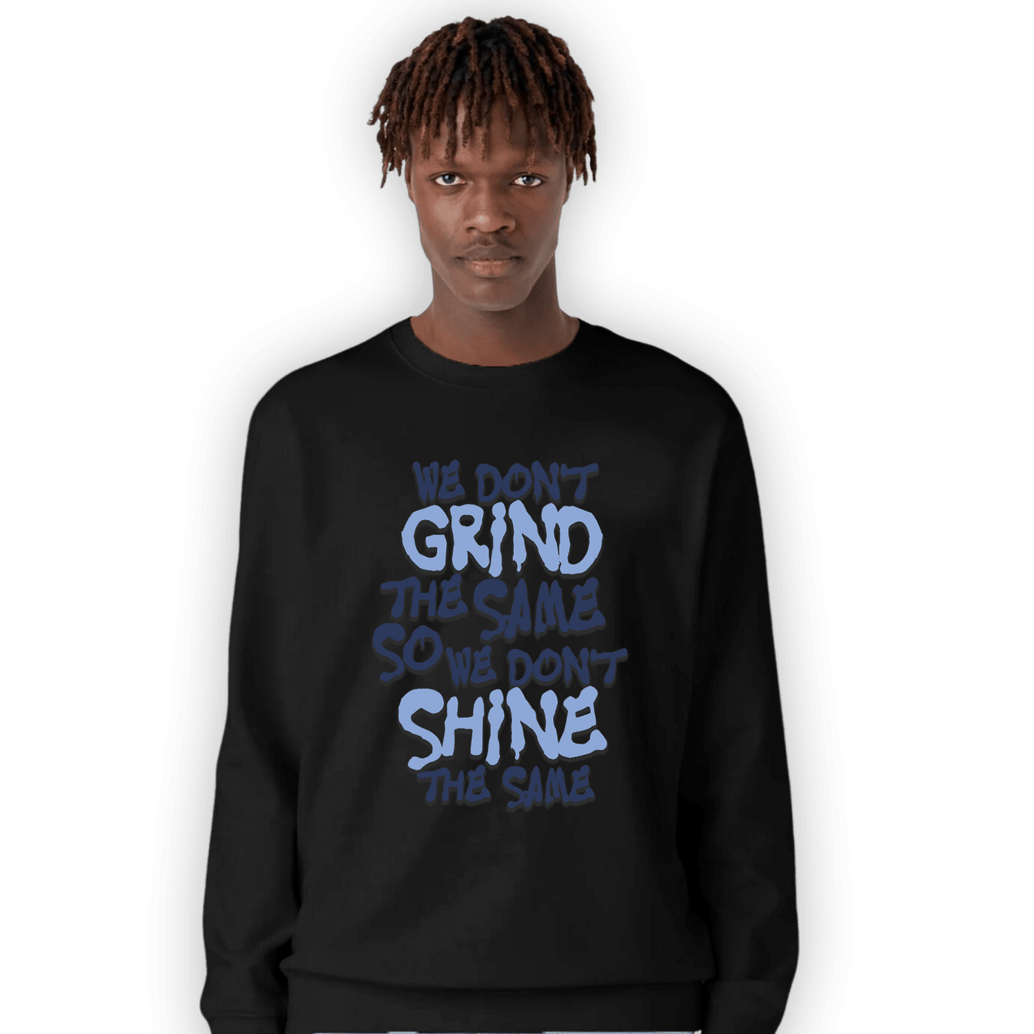 Midnight Navy 5s Sweatshirt Match Dont Shine The Same - NastyJamz