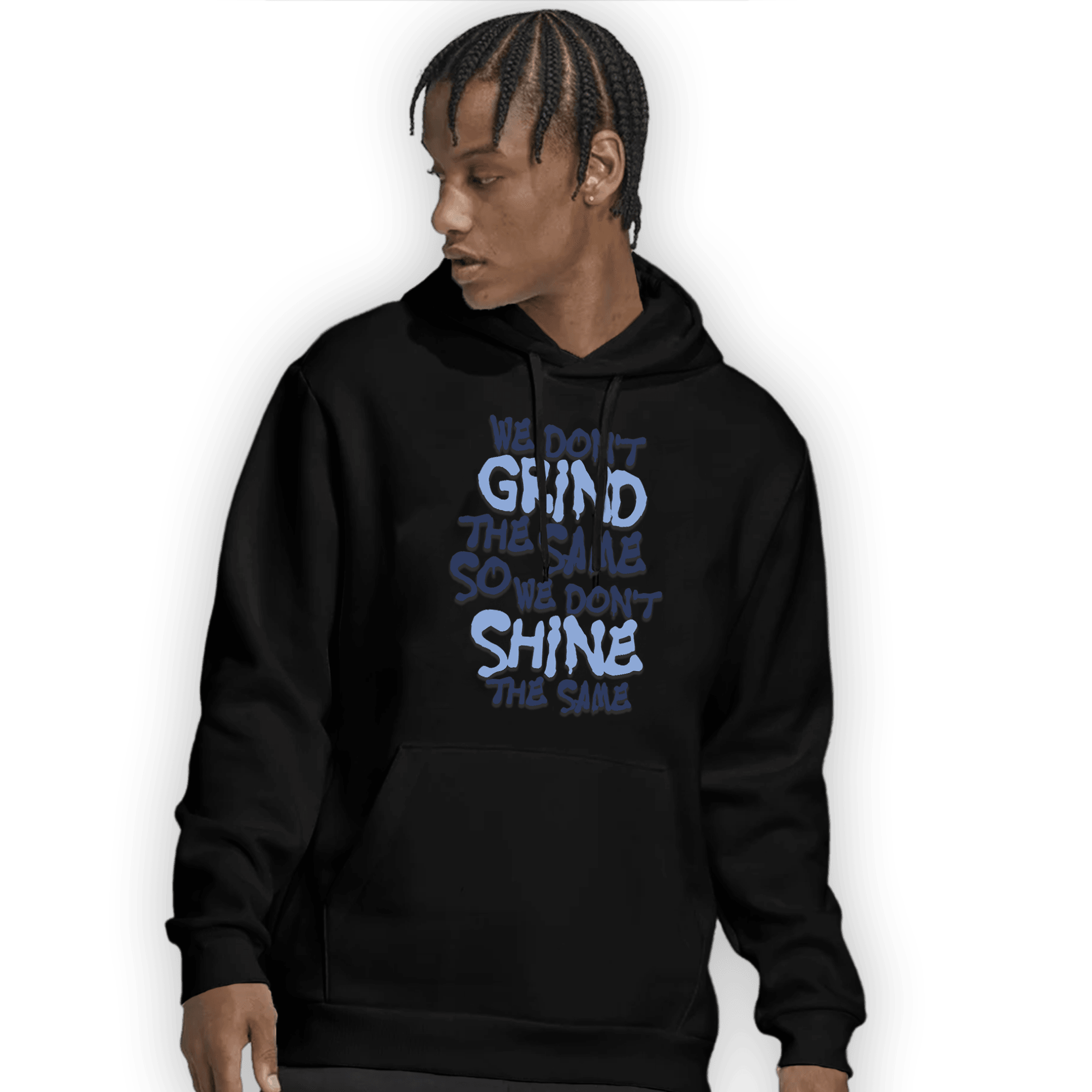 Midnight Navy 5s Hoodie Match Dont Shine The Same - NastyJamz