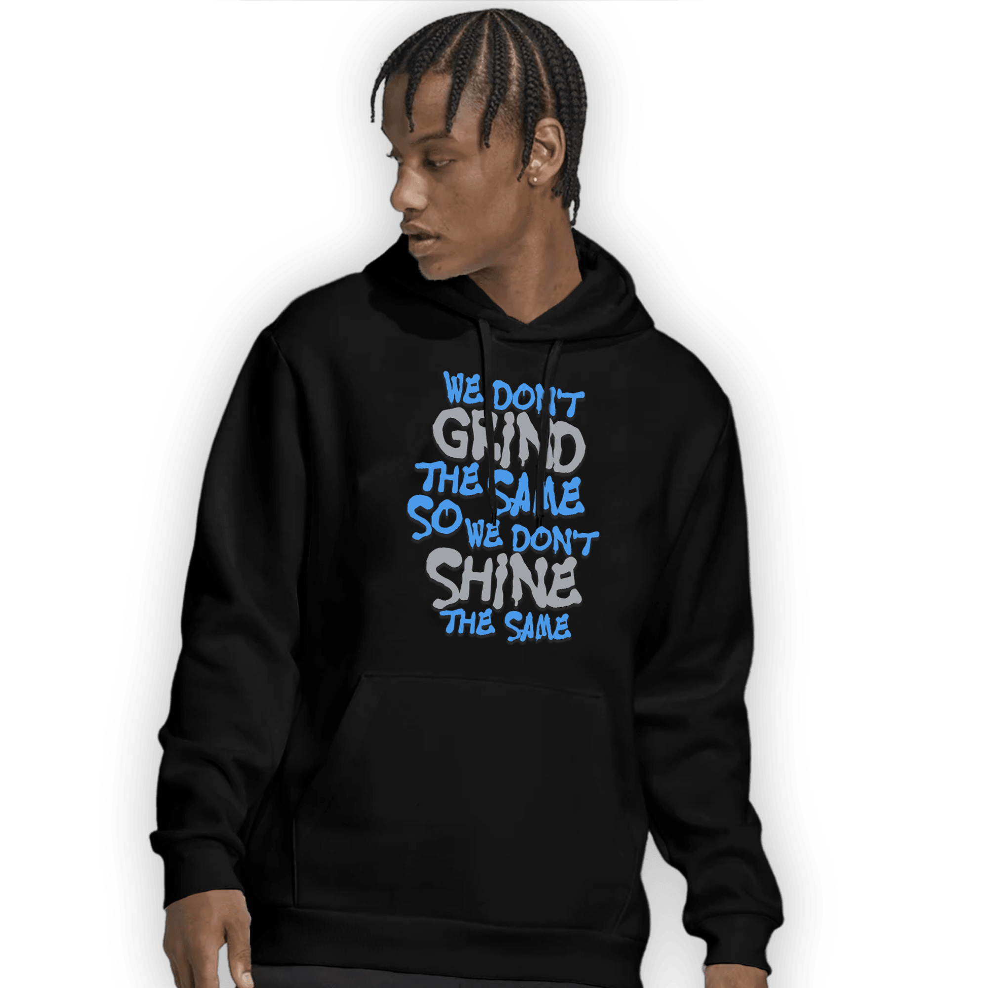 University Blue 5s Hoodie Match Dont Shine The Same - NastyJamz
