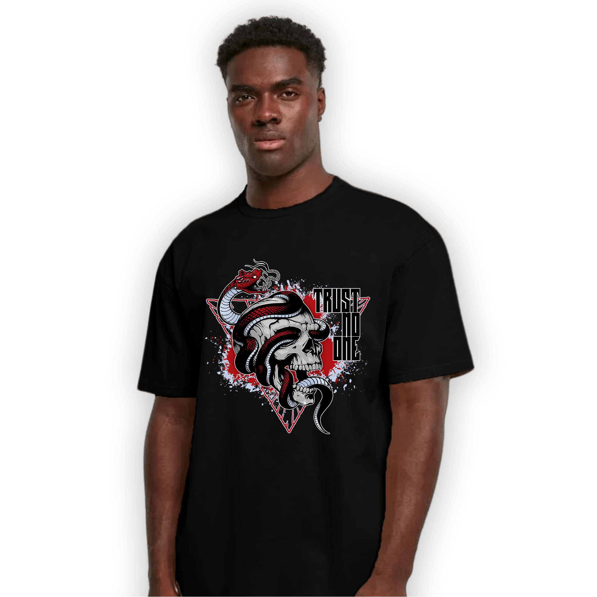 Cherry 11s T Shirt Match Dont Trust Any - NastyJamz