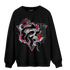Cherry 11s Sweatshirt Match Dont Trust Any - NastyJamz