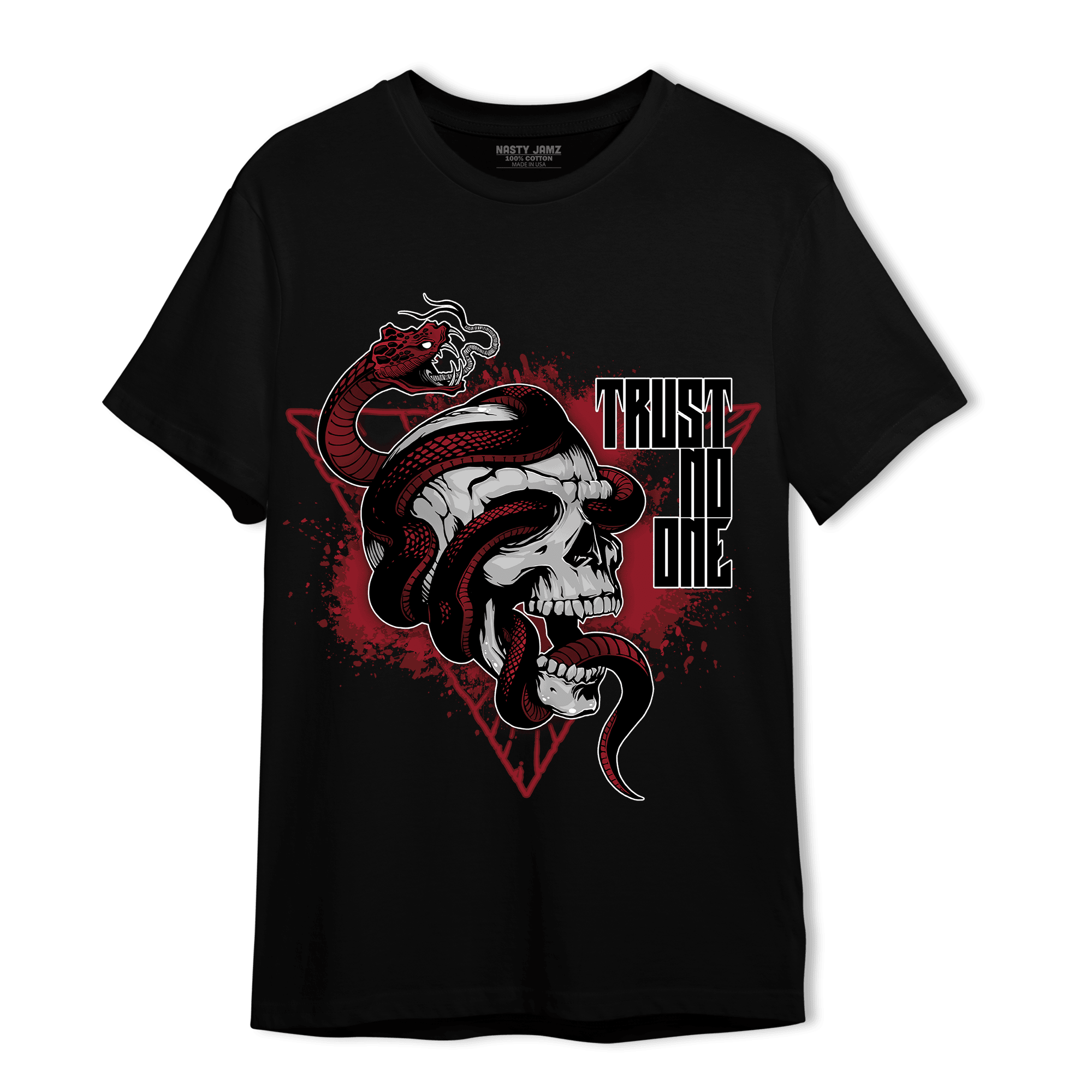 Cherry 12s T Shirt Match Dont Trust Any - NastyJamz
