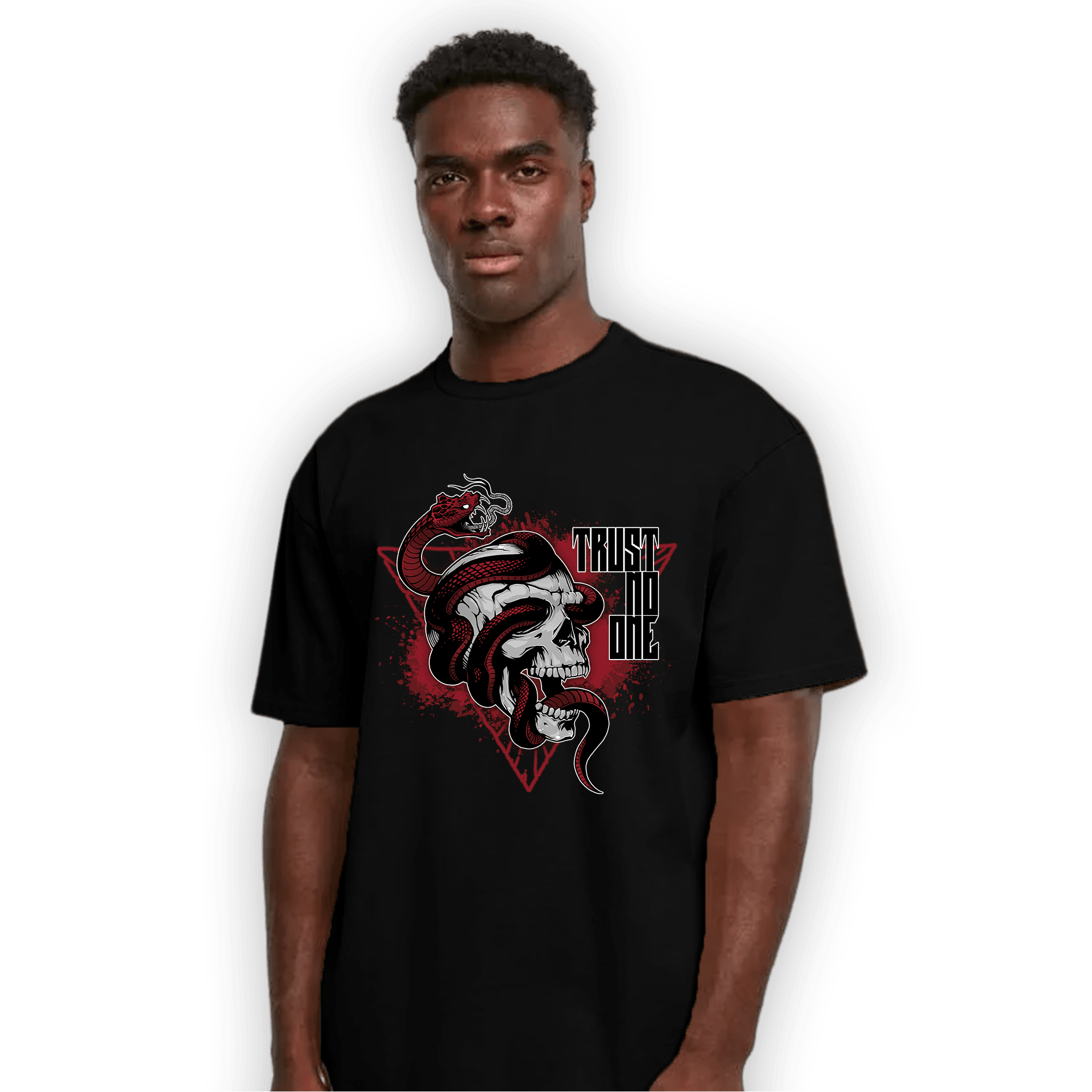 Cherry 12s T Shirt Match Dont Trust Any - NastyJamz