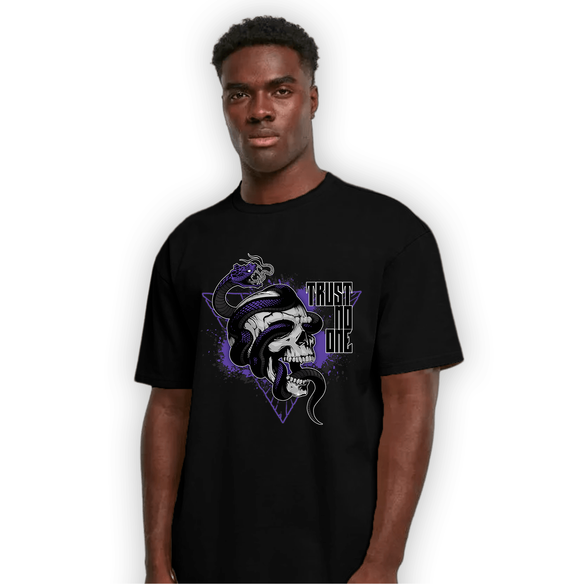 Field Purple 12s T Shirt Match Dont Trust Any - NastyJamz