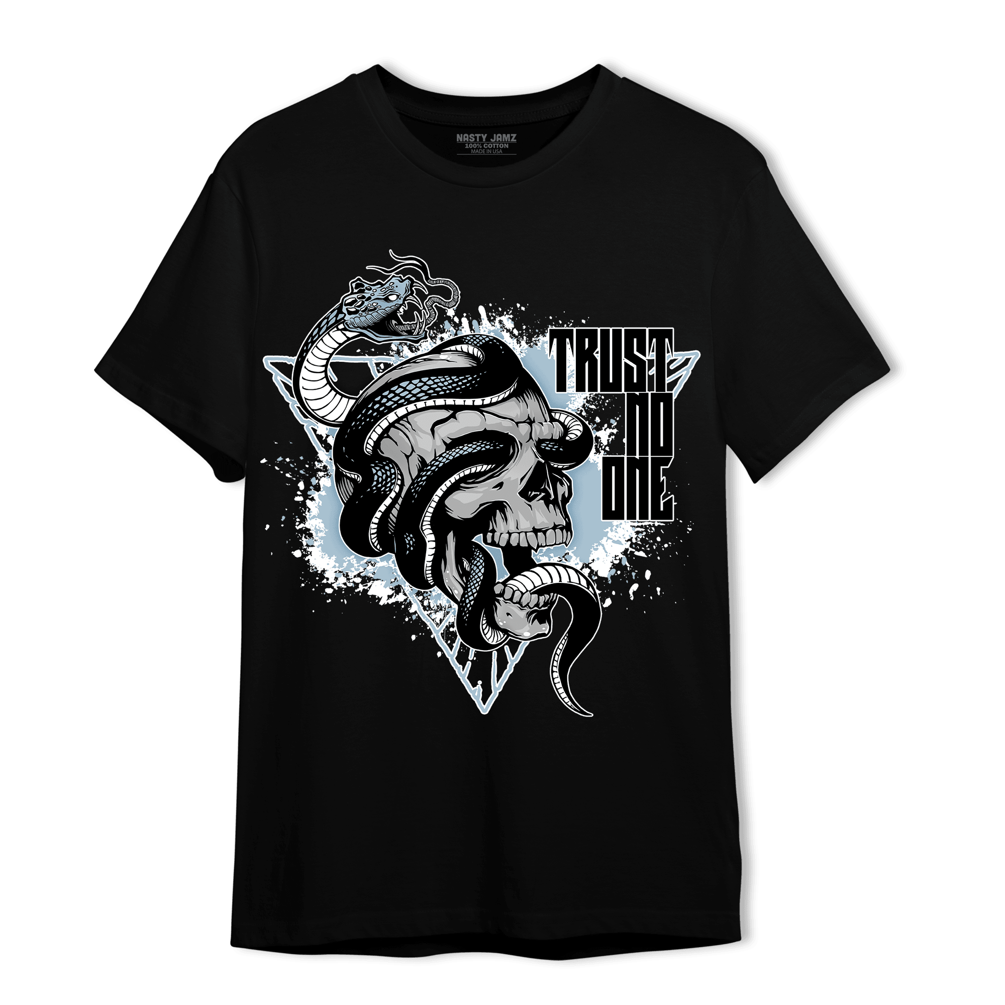 Blue Grey 13s T Shirt Match Dont Trust Any - NastyJamz