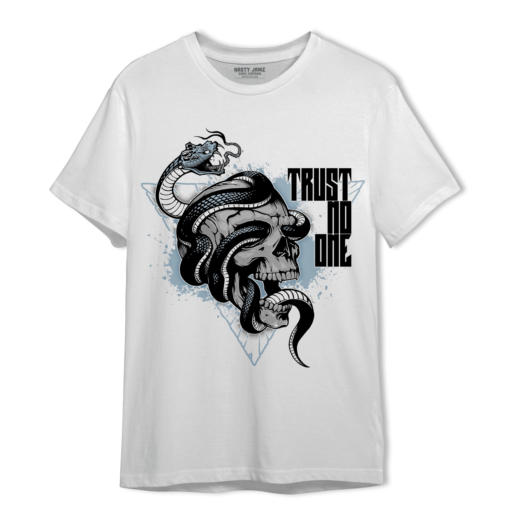 Blue Grey 13s T Shirt Match Dont Trust Any - NastyJamz