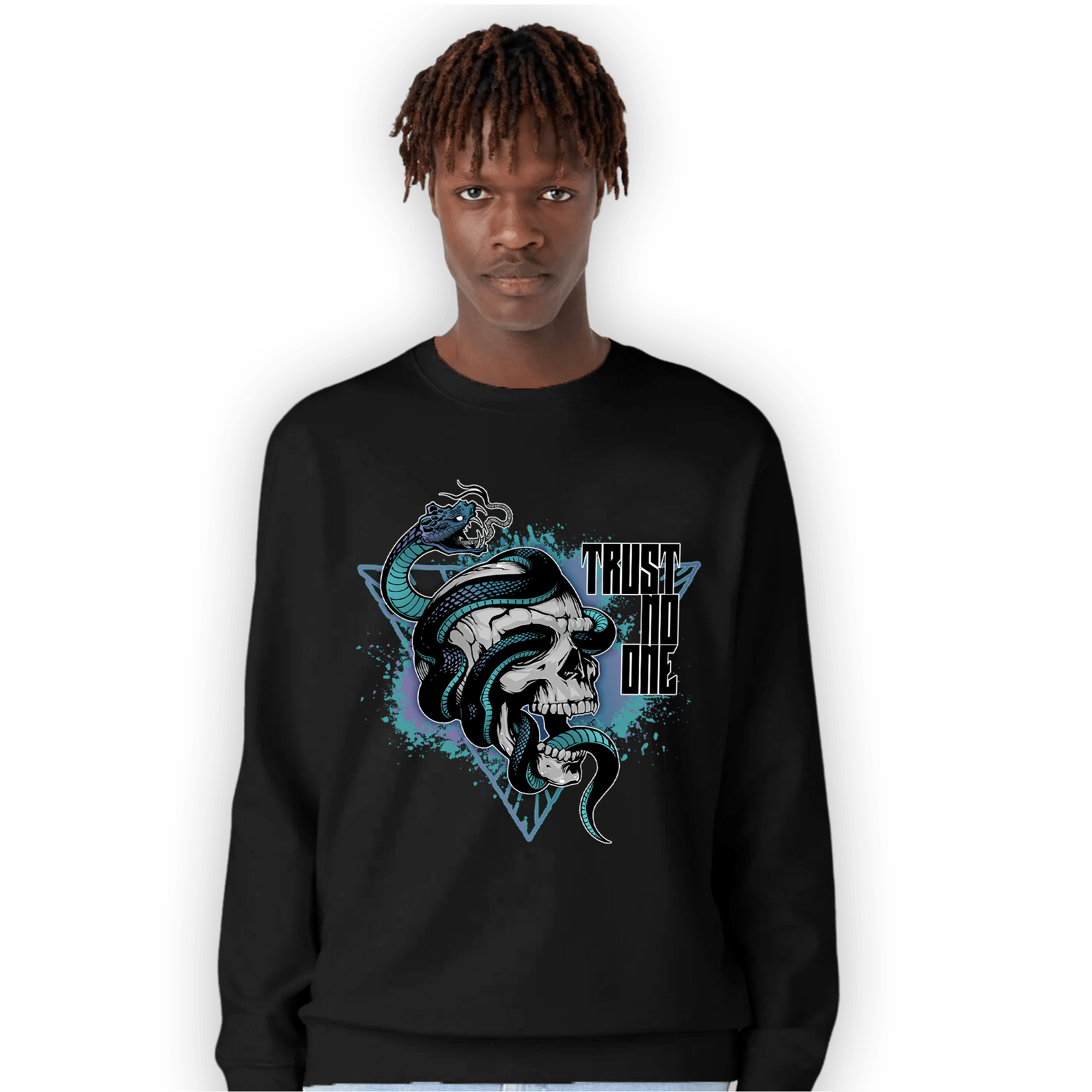 Low Love Letter 14s Sweatshirt Match Dont Trust Any - NastyJamz