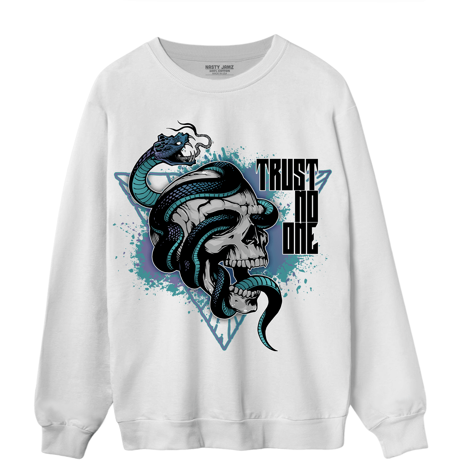 Low Love Letter 14s Sweatshirt Match Dont Trust Any - NastyJamz