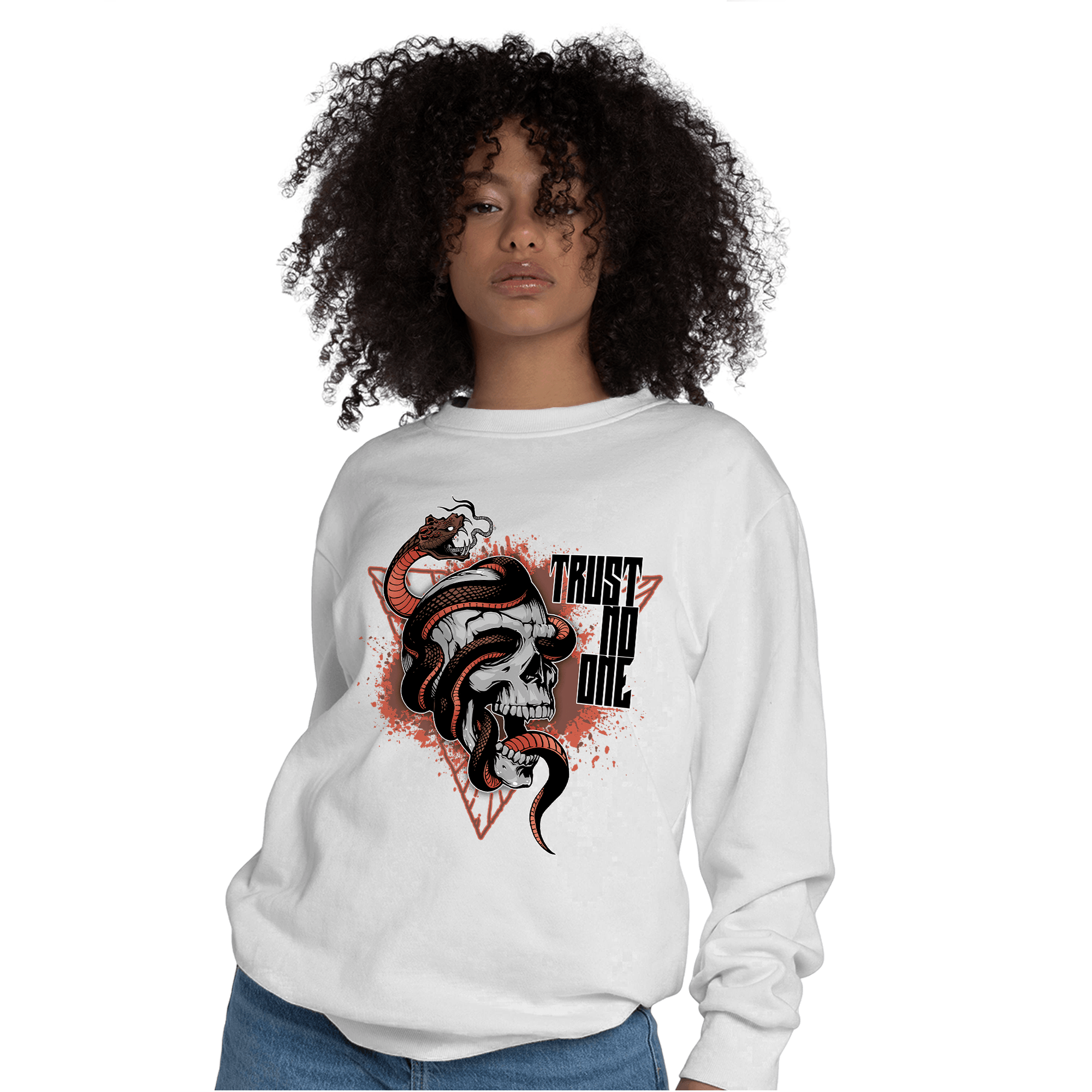 High OG Dusted Clay 1s Sweatshirt Match Dont Trust Any - NastyJamz