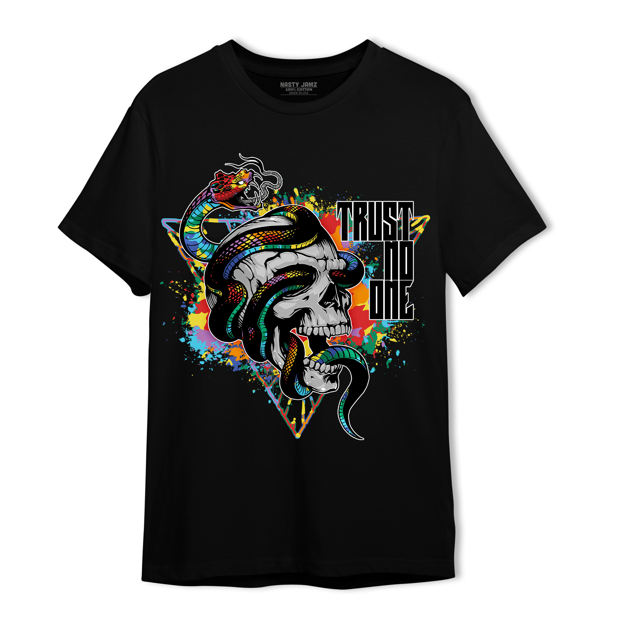 Mid GS Six Championships 1s T Shirt Match Dont Trust Any - NastyJamz