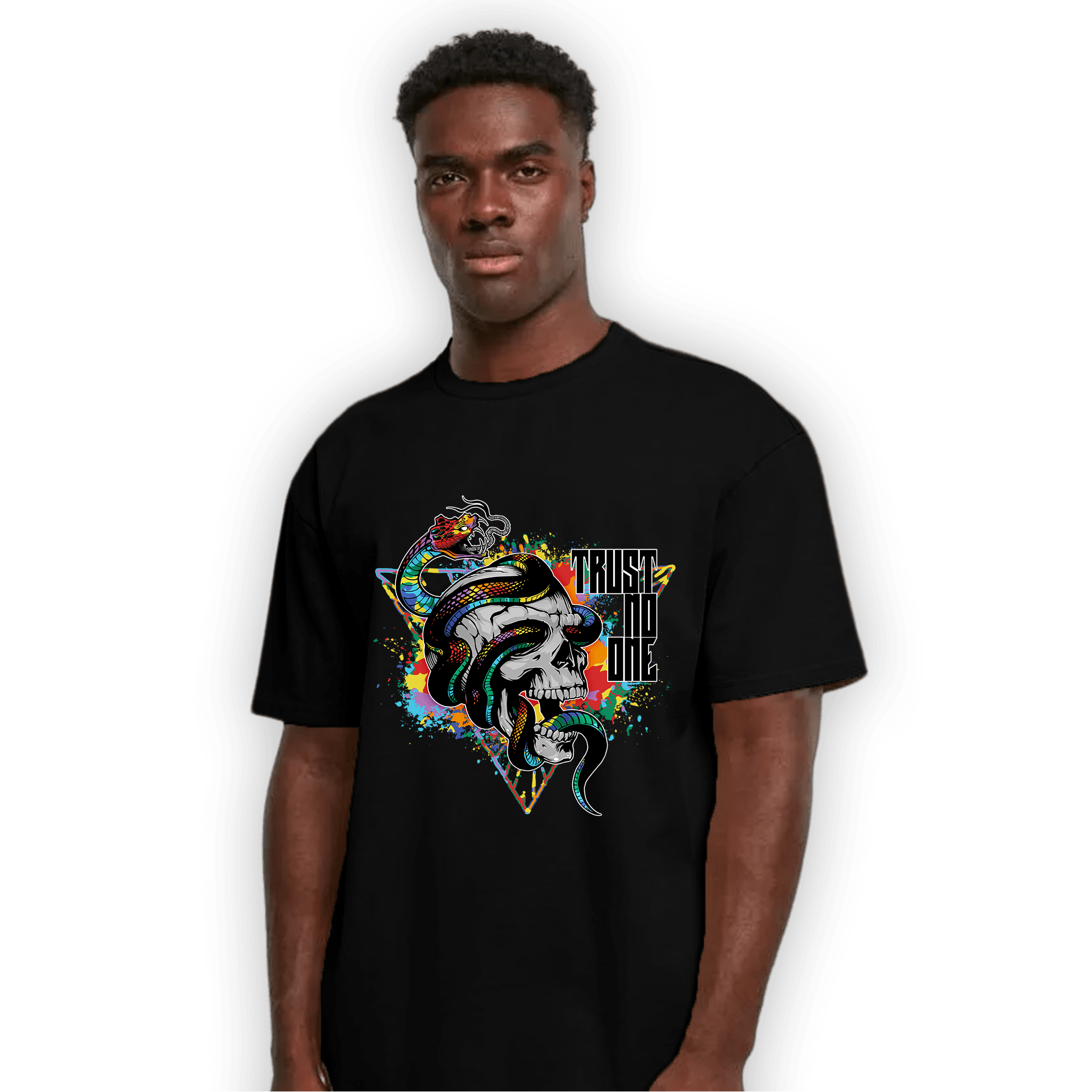 Mid GS Six Championships 1s T Shirt Match Dont Trust Any - NastyJamz