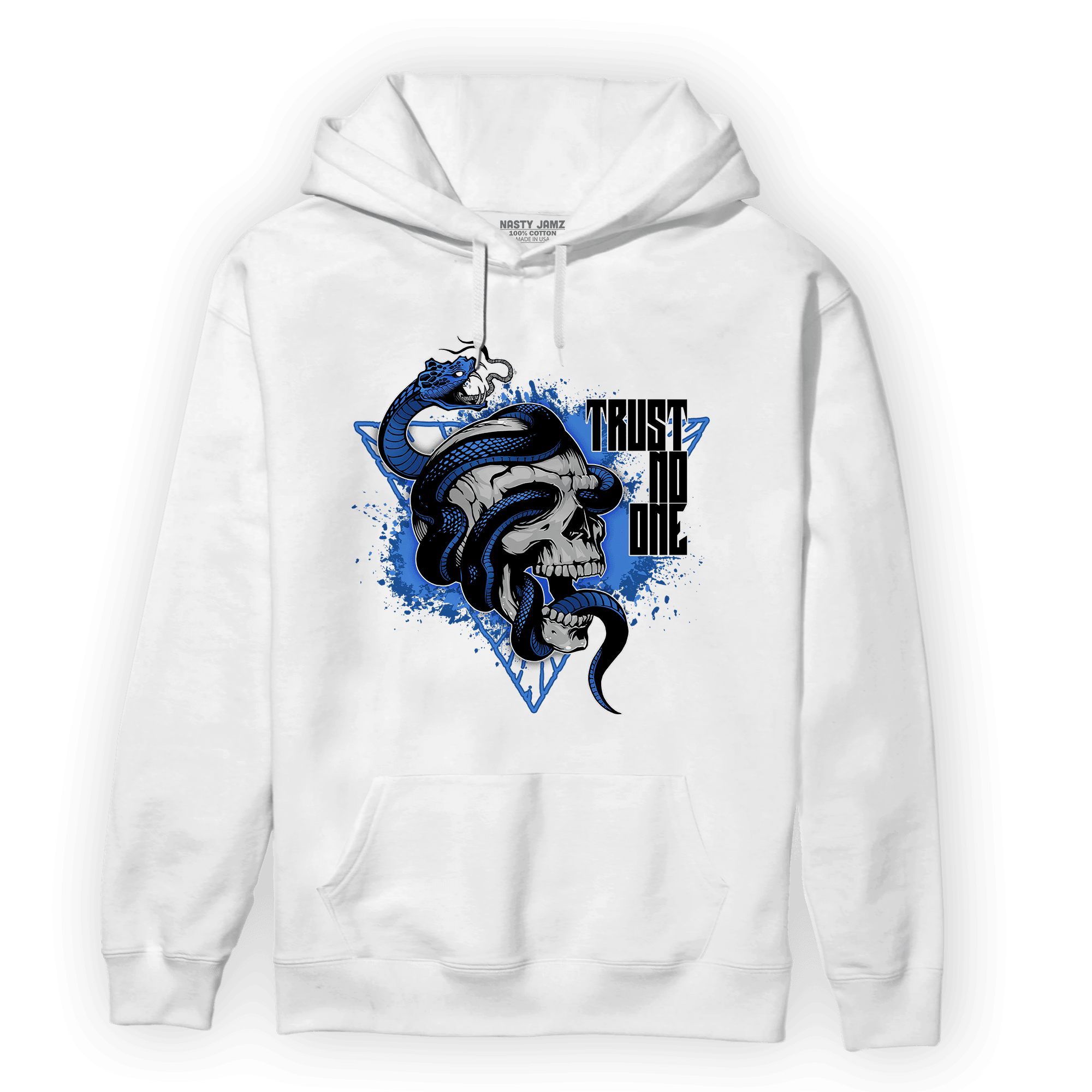 University Blue Toe 1s Hoodie Match Dont Trust Any - NastyJamz