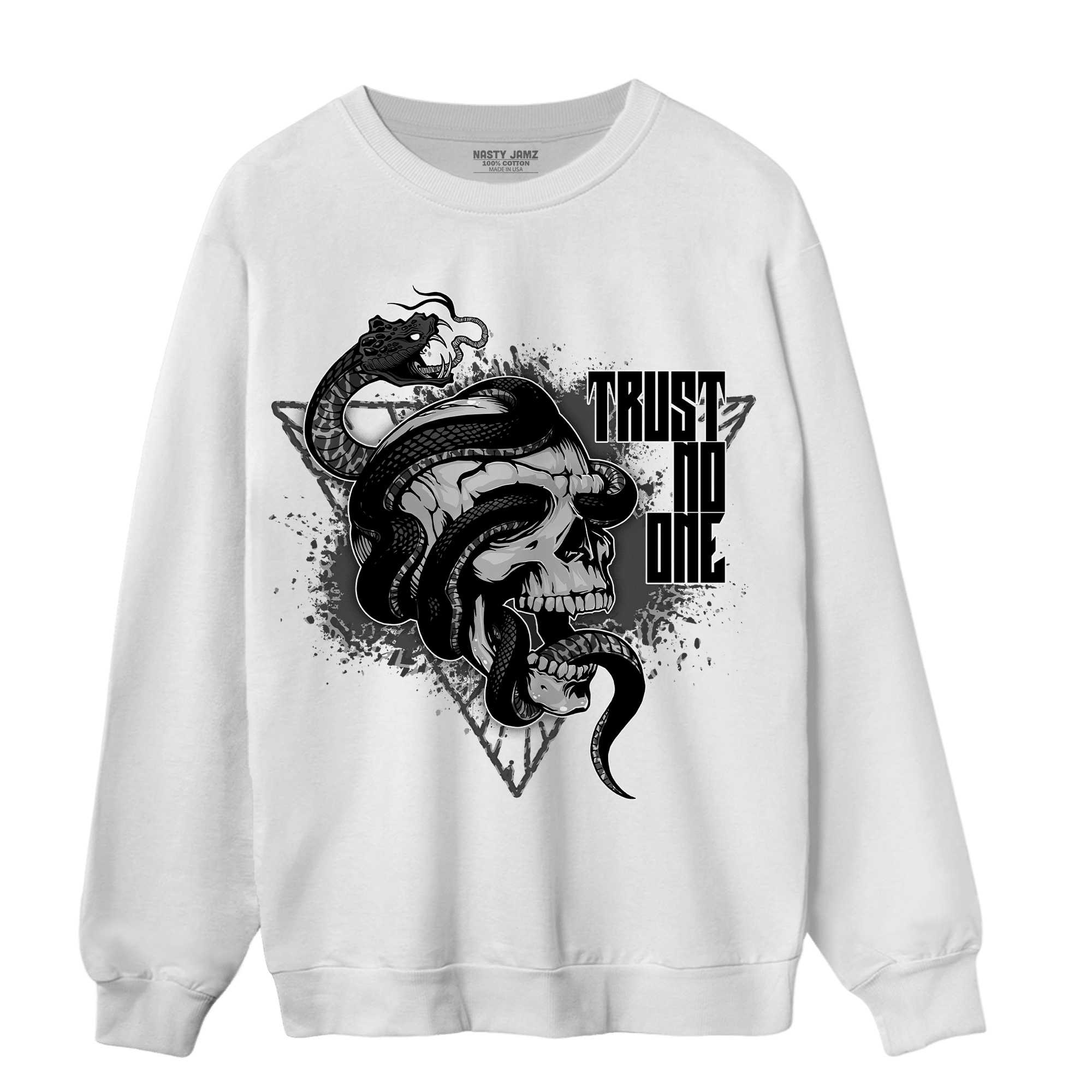 Fear Pack 3s Sweatshirt Match Dont Trust Any - NastyJamz