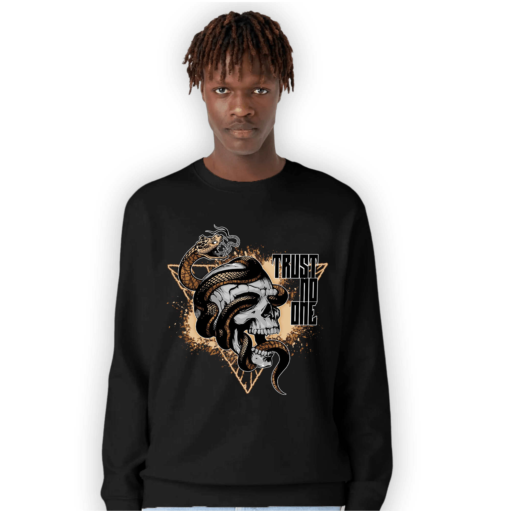 Palomino 3s Sweatshirt Match Dont Trust Any - NastyJamz