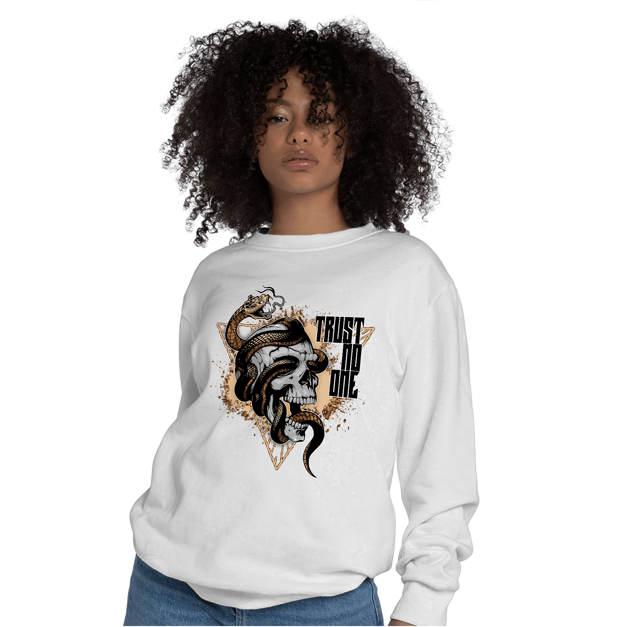 Palomino 3s Sweatshirt Match Dont Trust Any - NastyJamz