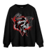 Bred Reimagined 4s Sweatshirt Match Dont Trust Any - NastyJamz