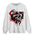 Bred Reimagined 4s Sweatshirt Match Dont Trust Any - NastyJamz