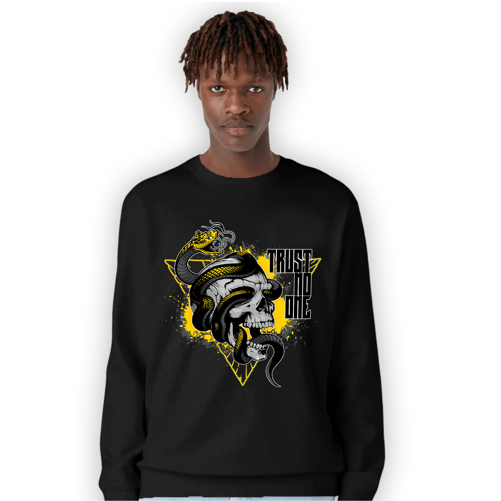 Thunder 4s Sweatshirt Match Dont Trust Any - NastyJamz