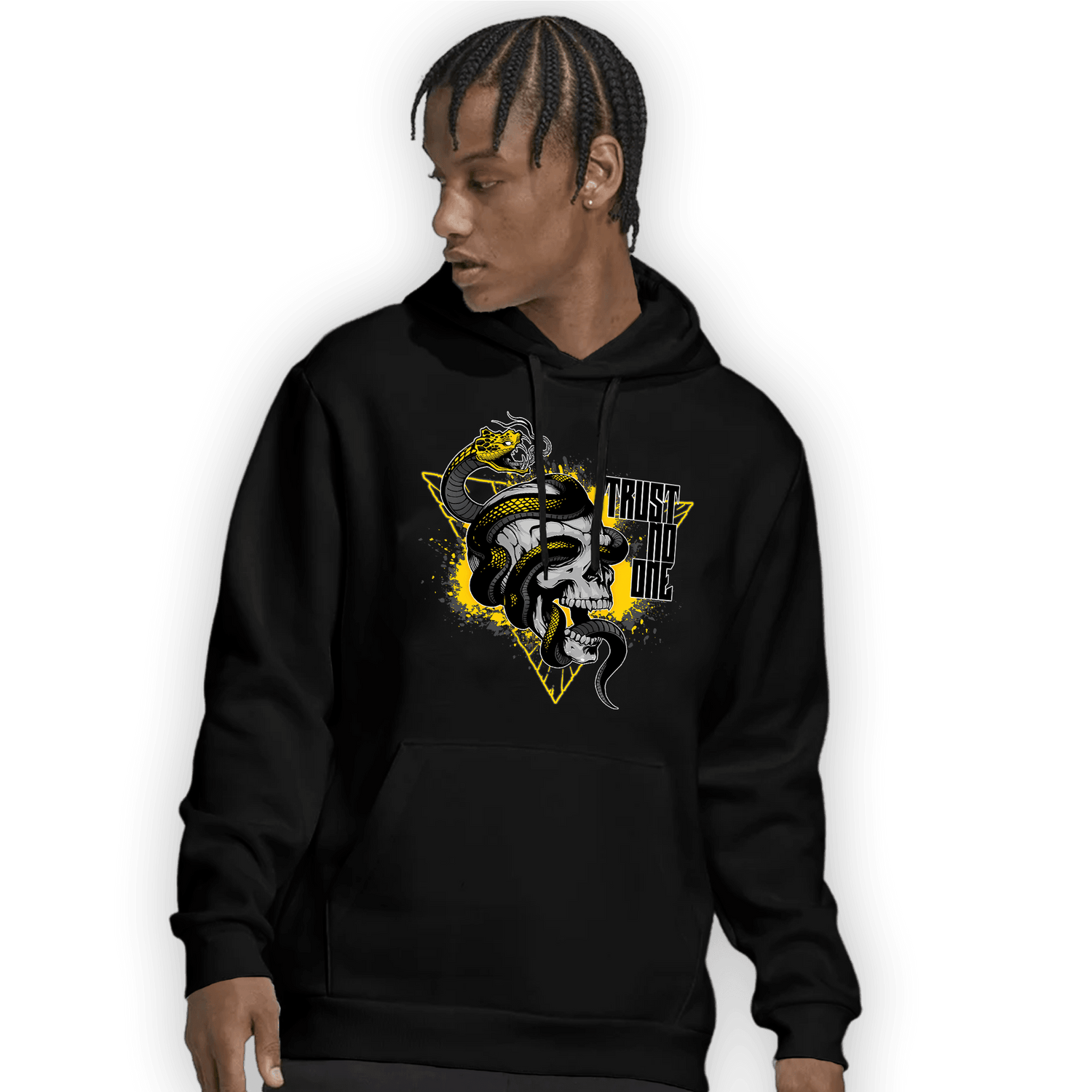 Thunder 4s Hoodie Match Dont Trust Any - NastyJamz