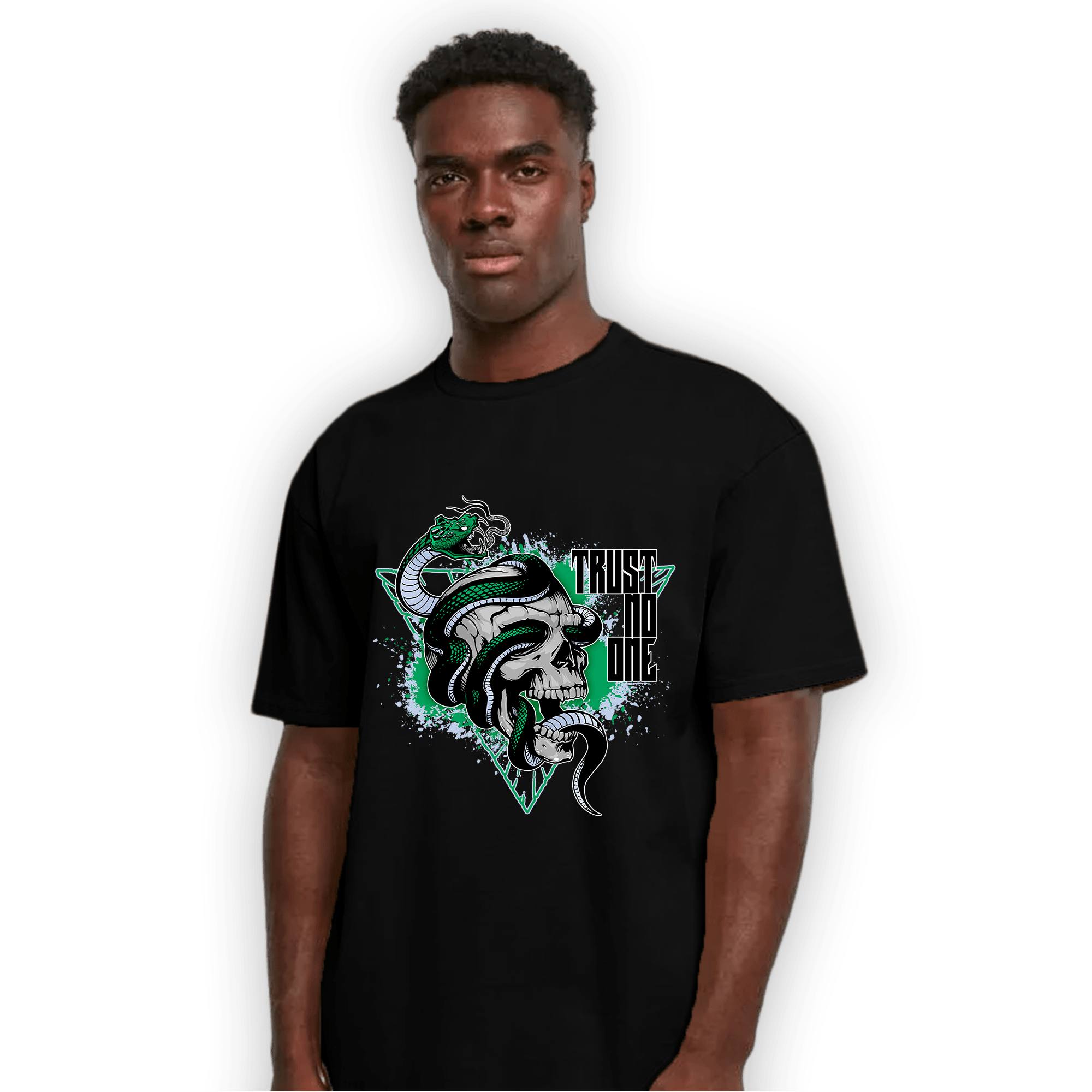 Lucky Green 5s T Shirt Match Dont Trust Any - NastyJamz