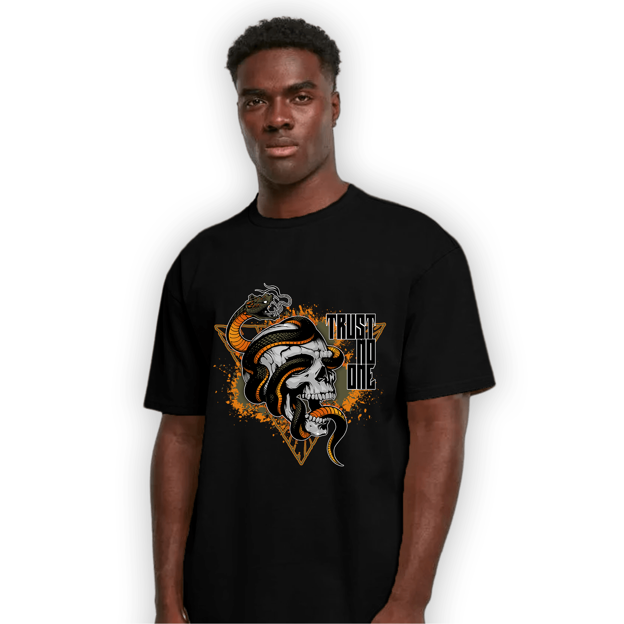 Olive 5s T Shirt Match Dont Trust Any - NastyJamz
