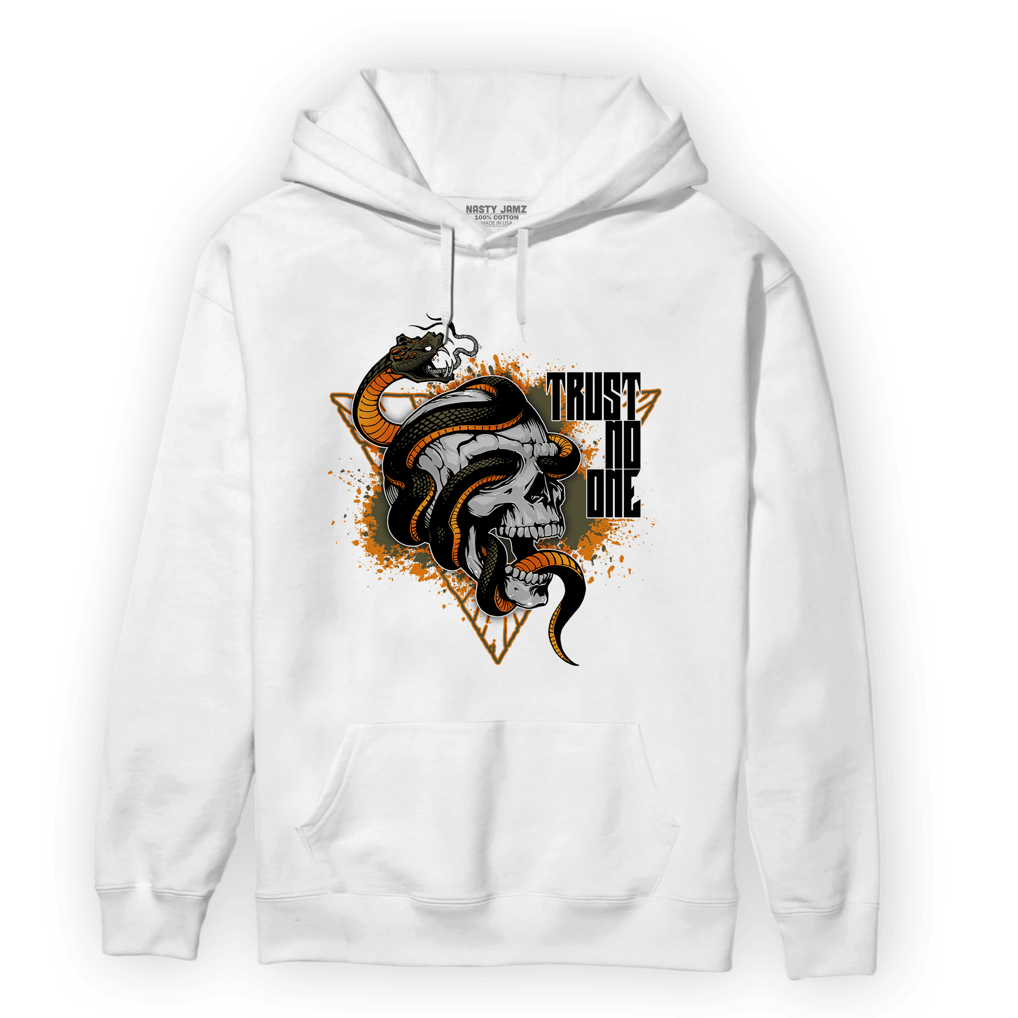 Olive 5s Hoodie Match Dont Trust Any - NastyJamz