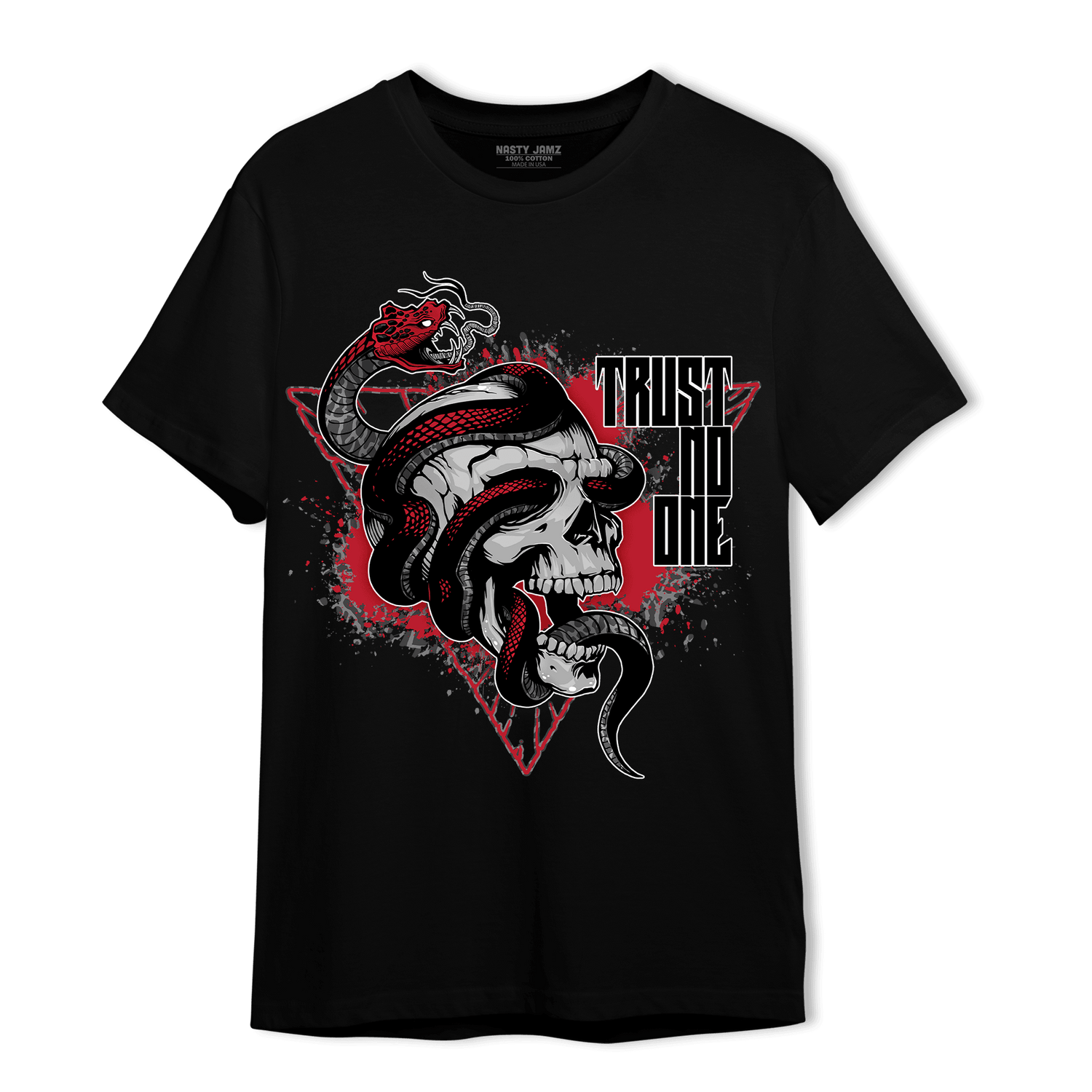 Spizike Low Bred T Shirt Match Dont Trust Any - NastyJamz