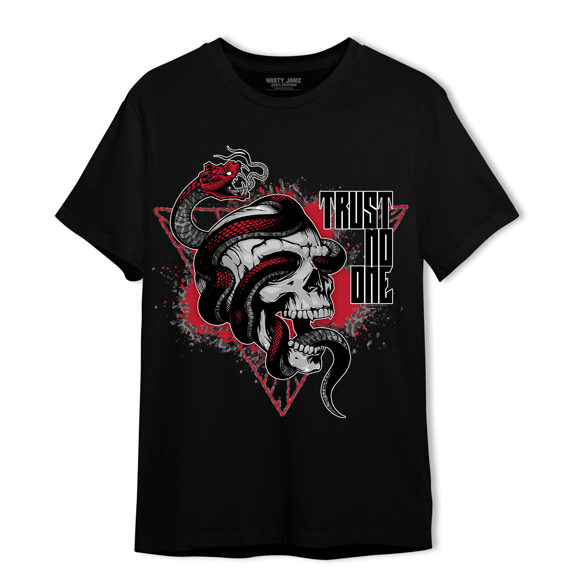 Spizike Low Bred T Shirt Match Dont Trust Any - NastyJamz