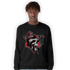 Spizike Low Bred Sweatshirt Match Dont Trust Any - NastyJamz