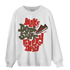Dunk Low Mystic Red Sweatshirt Match Dope Sneaker - NastyJamz