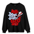 Cherry 11s Sweatshirt Match Dope Sneaker - NastyJamz