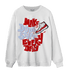 Cherry 11s Sweatshirt Match Dope Sneaker - NastyJamz