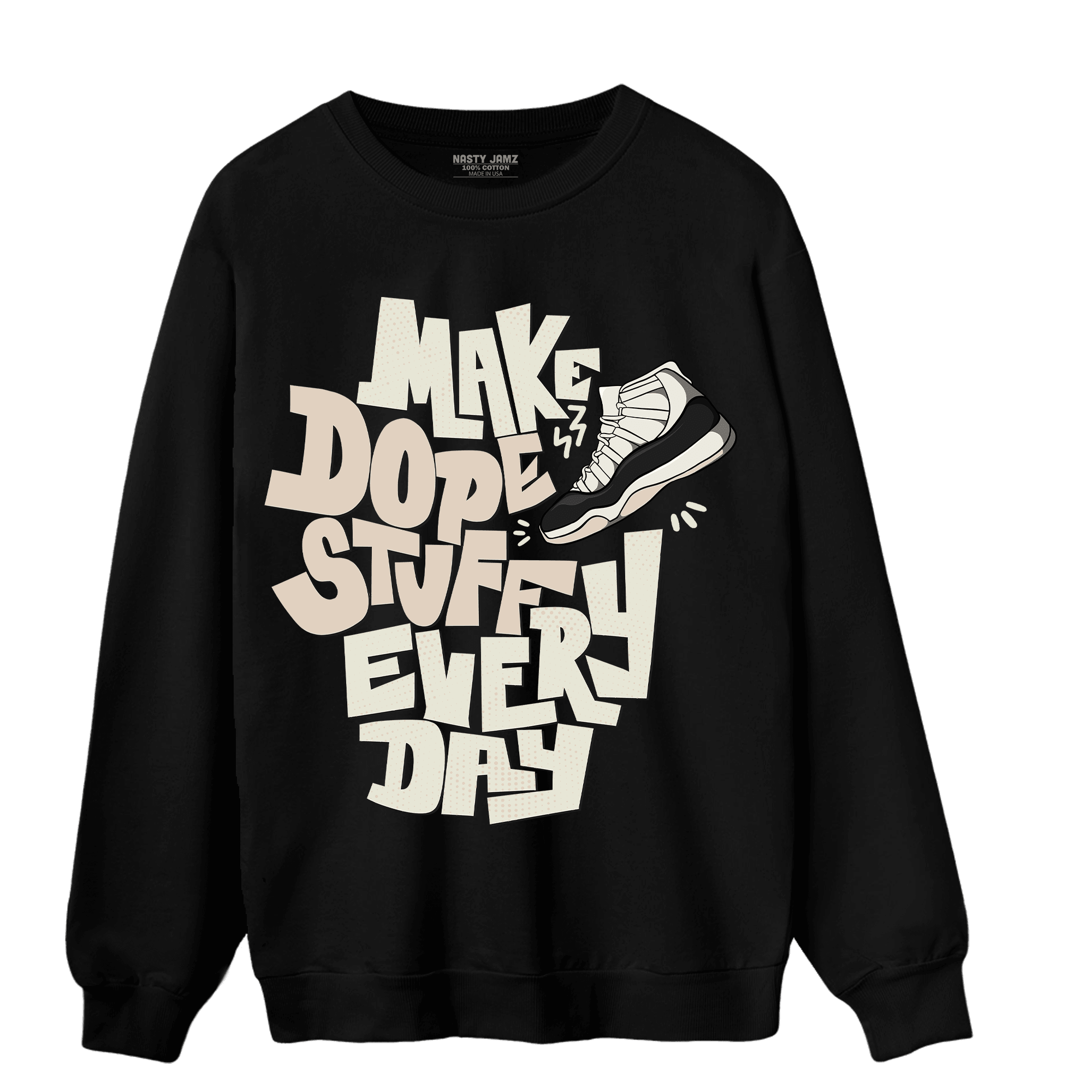 Neapolitan 11s Sweatshirt Match Dope Sneaker - NastyJamz