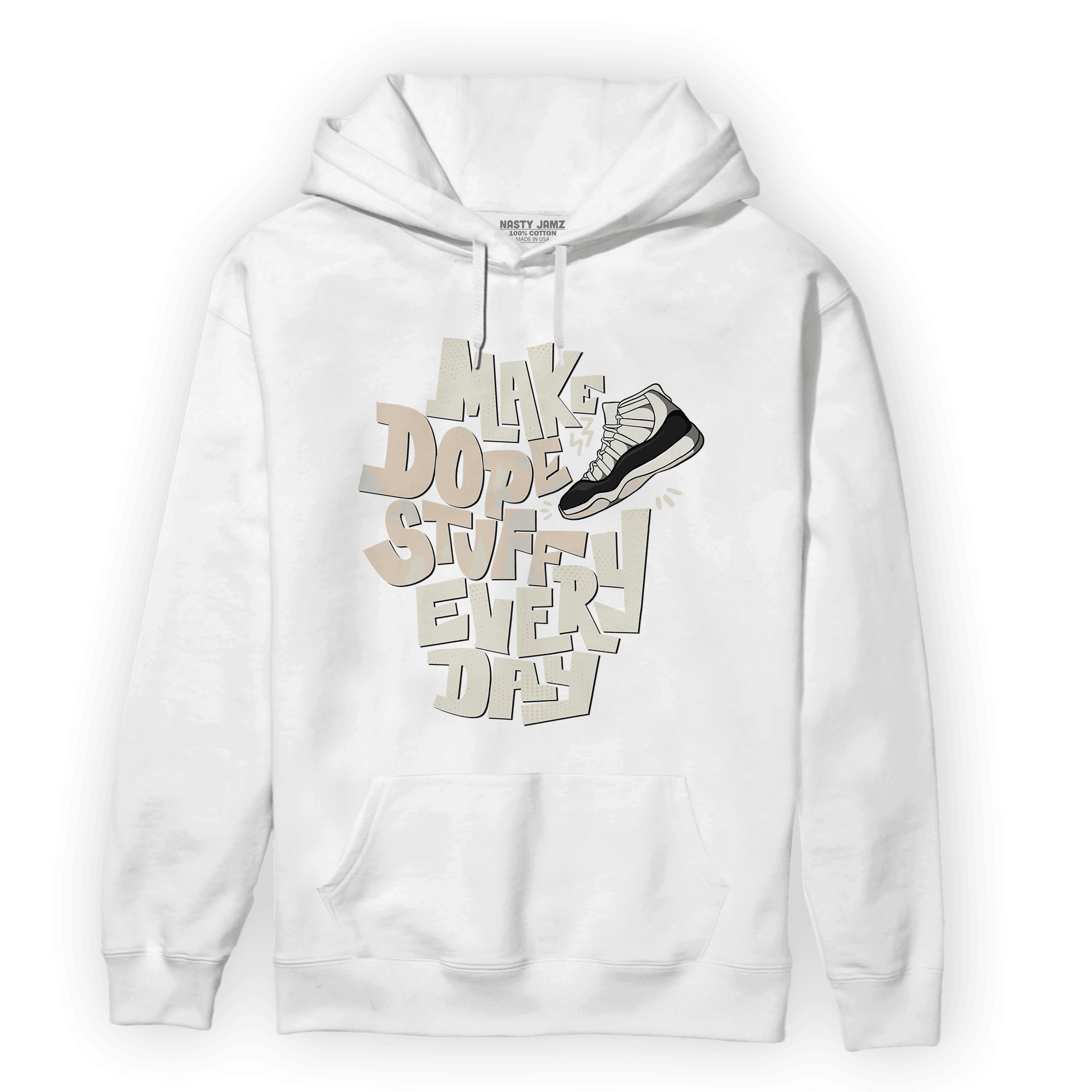 Neapolitan 11s Hoodie Match Dope Sneaker - NastyJamz