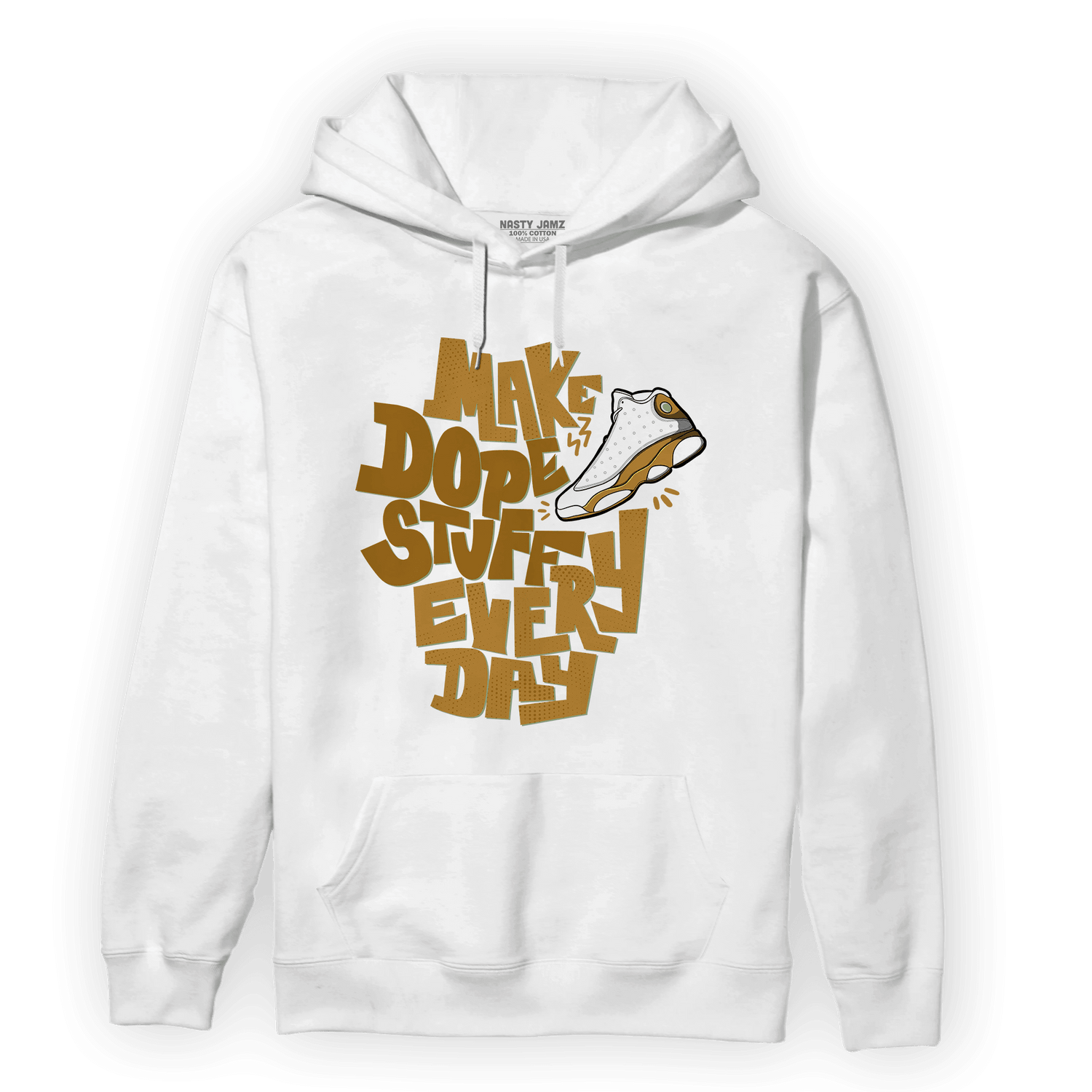 Wheat 13s Hoodie Match Dope Sneaker - NastyJamz