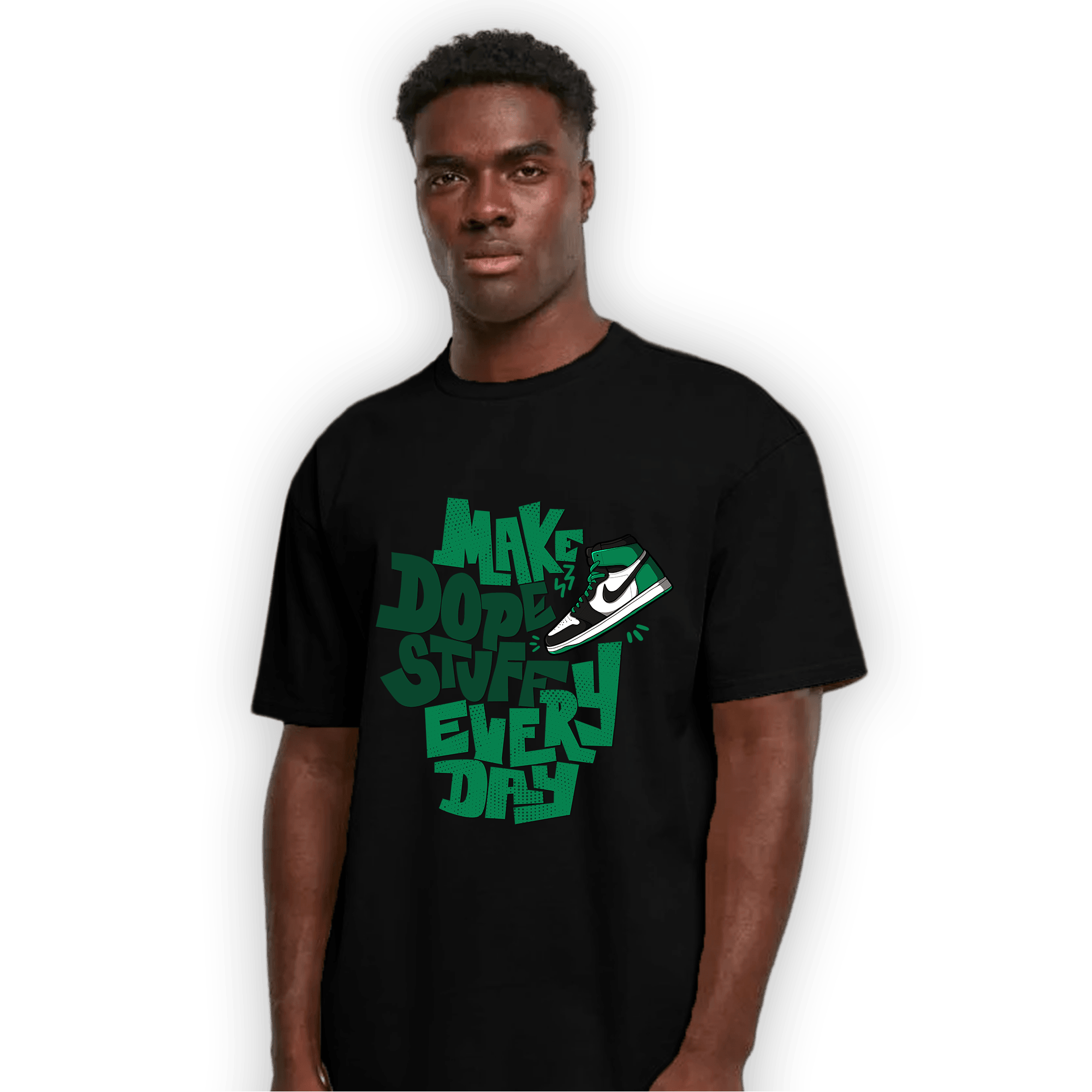 Celtic Lucky Green 1s T Shirt Match Dope Sneaker - NastyJamz
