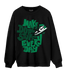 Celtic Lucky Green 1s Sweatshirt Match Dope Sneaker - NastyJamz