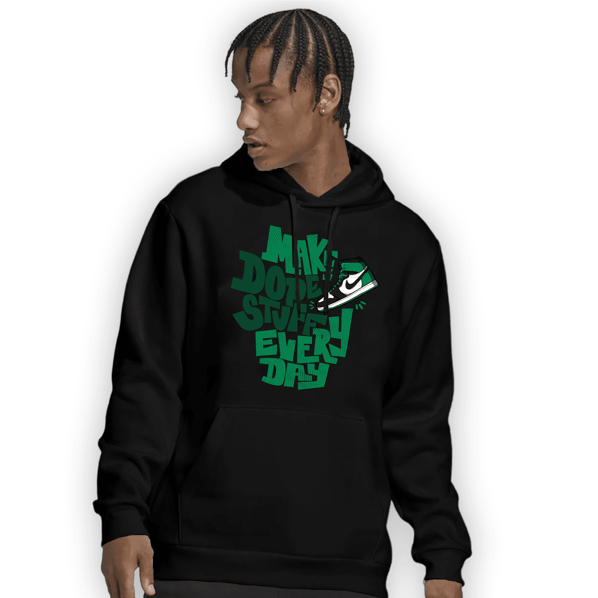 Celtic Lucky Green 1s Hoodie Match Dope Sneaker - NastyJamz