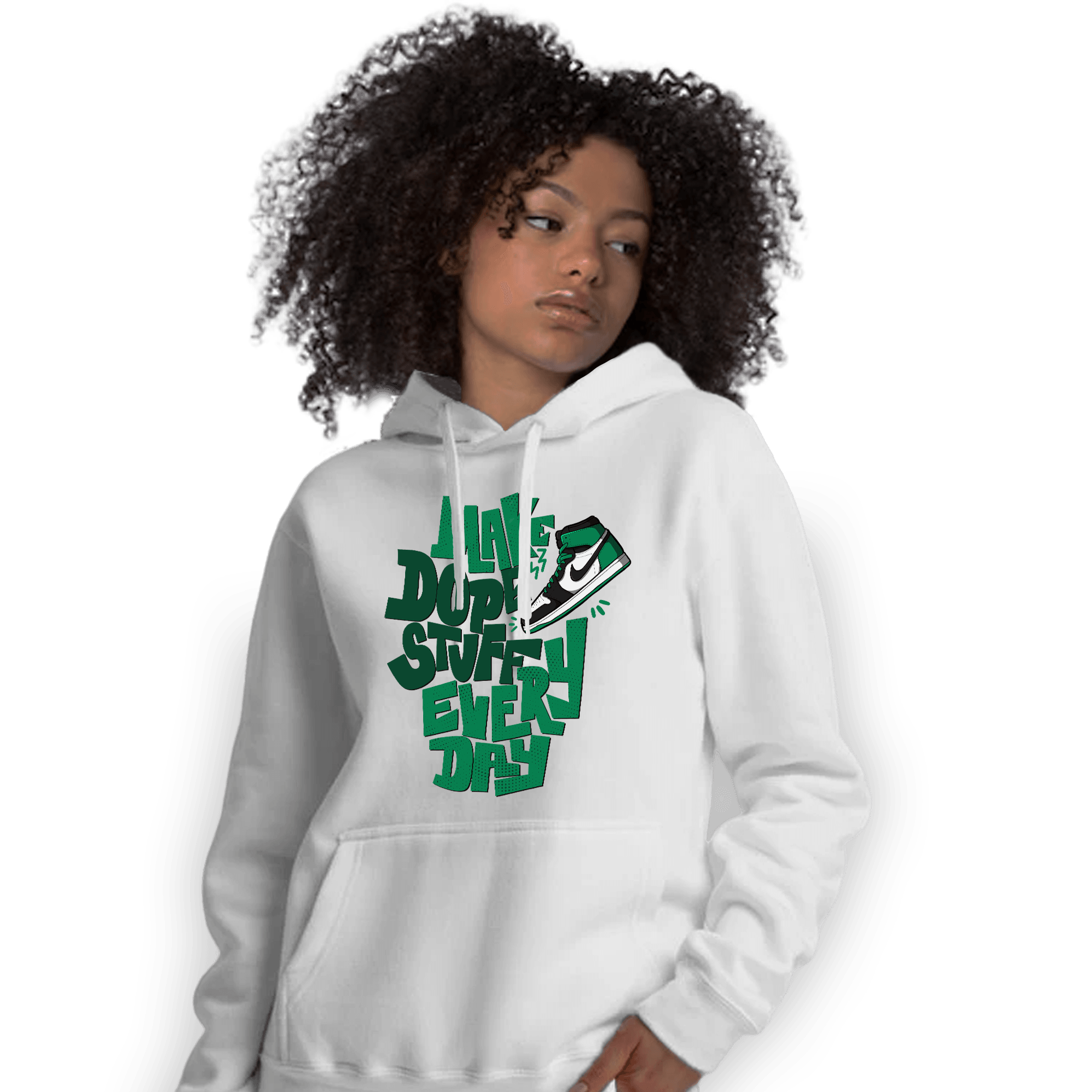 Celtic Lucky Green 1s Hoodie Match Dope Sneaker - NastyJamz